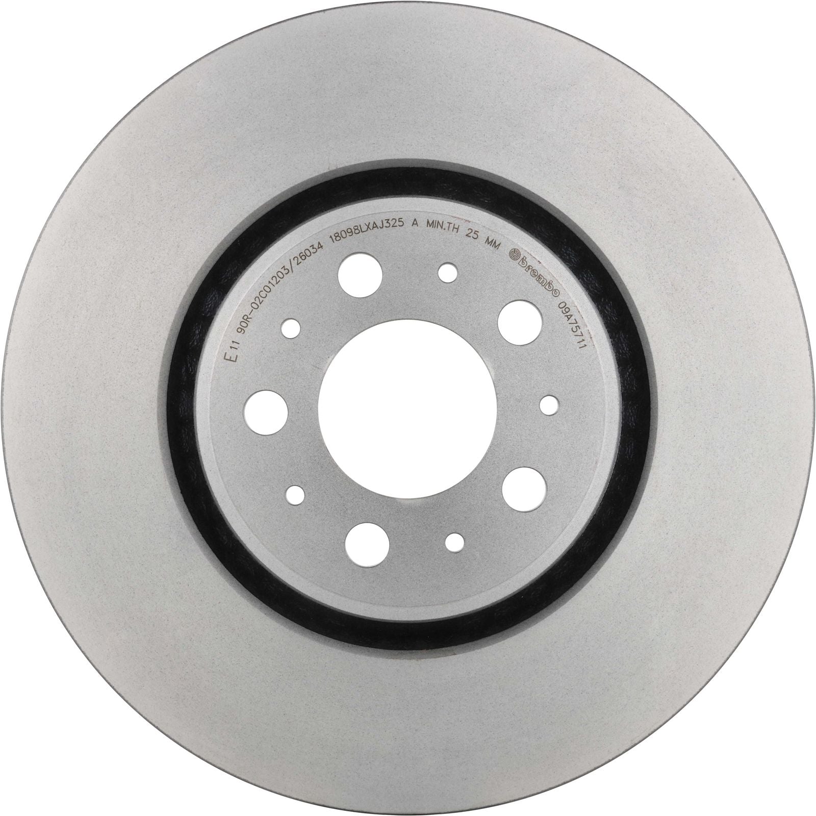 PRIME UV Coated Front Disc Brake Rotor - 09.A757.11_03