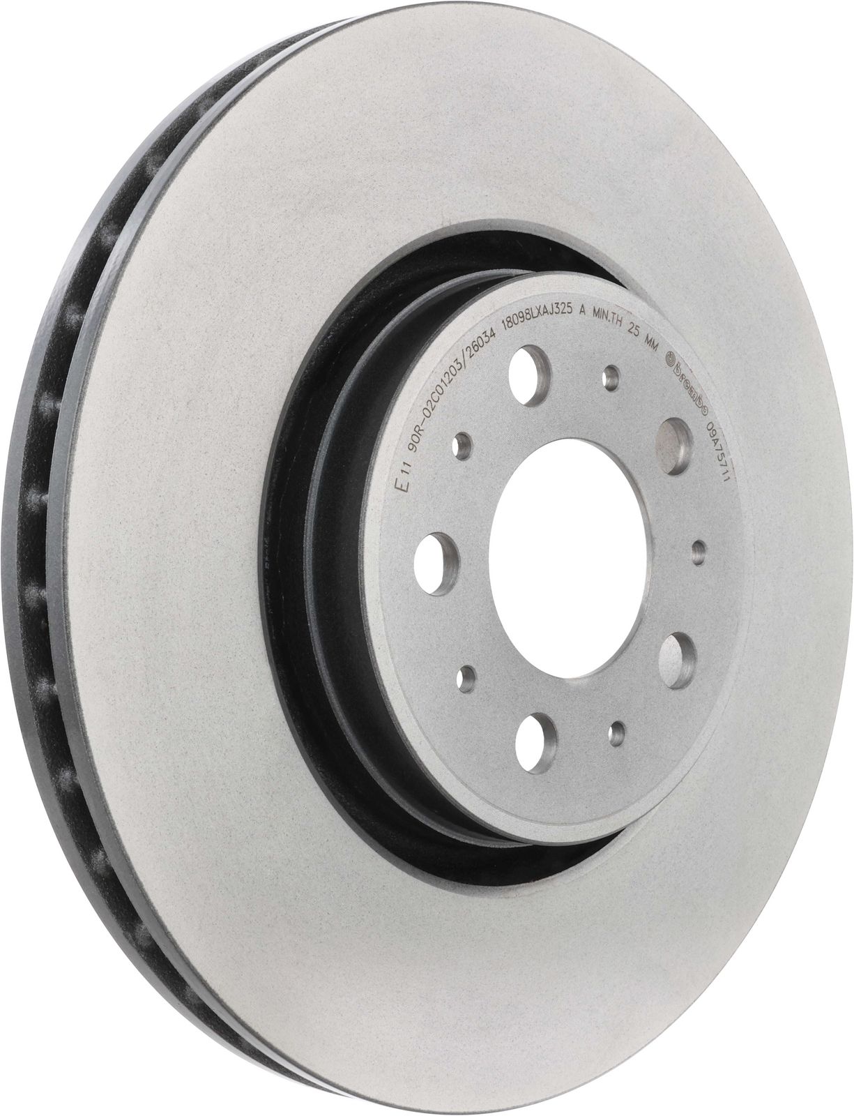 PRIME UV Coated Front Disc Brake Rotor - 09.A757.11_01