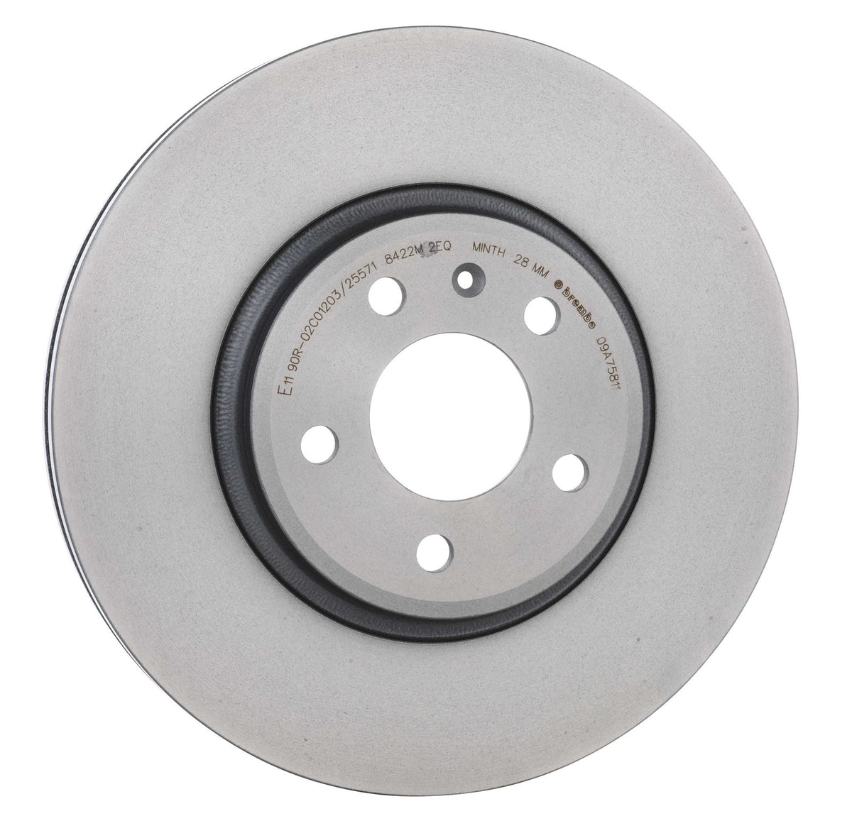 PRIME UV Coated Front Disc Brake Rotor - 09.A758.11_31