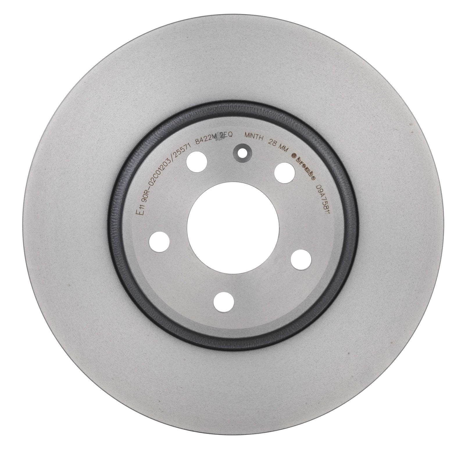 PRIME UV Coated Front Disc Brake Rotor - 09.A758.11_08