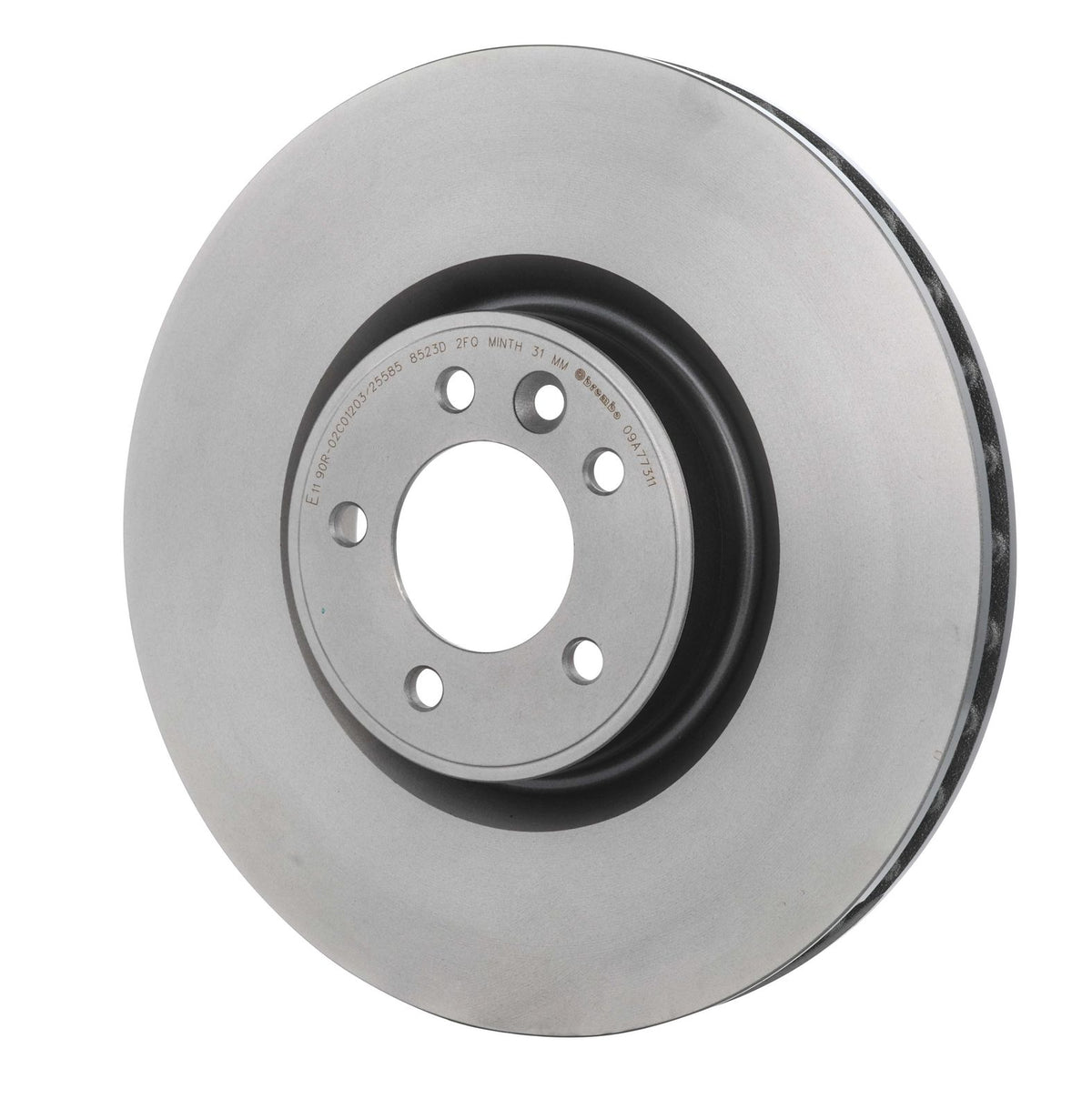 PRIME UV Coated Front Disc Brake Rotor - 09.A773.11_09