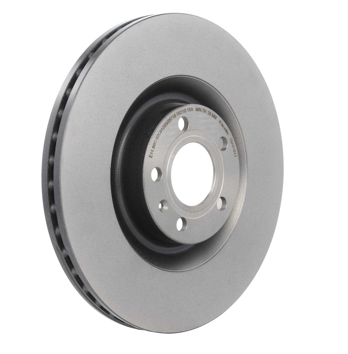 PRIME UV Coated Front Disc Brake Rotor - 09.A815.11_22