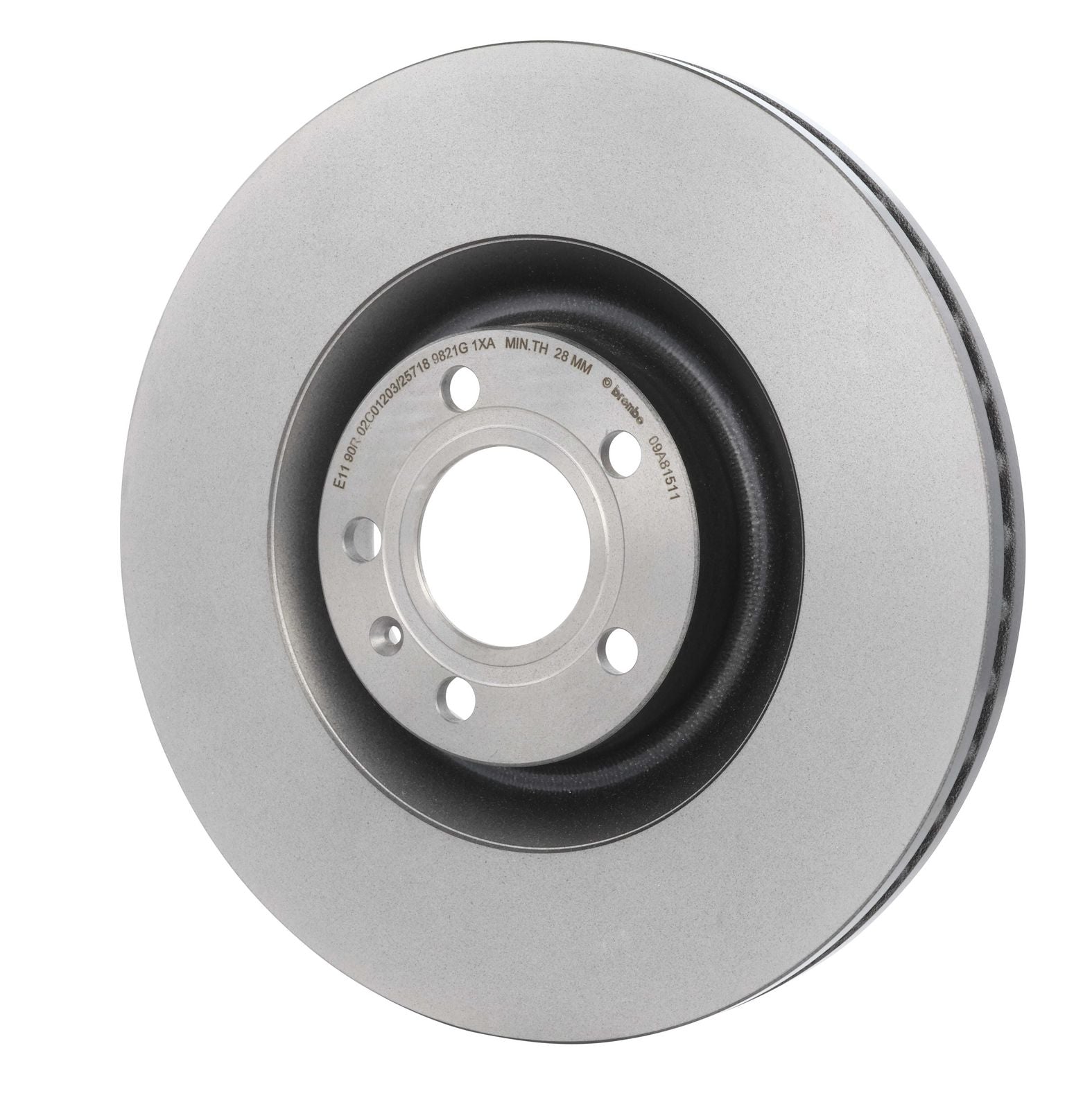 PRIME UV Coated Front Disc Brake Rotor - 09.A815.11_03