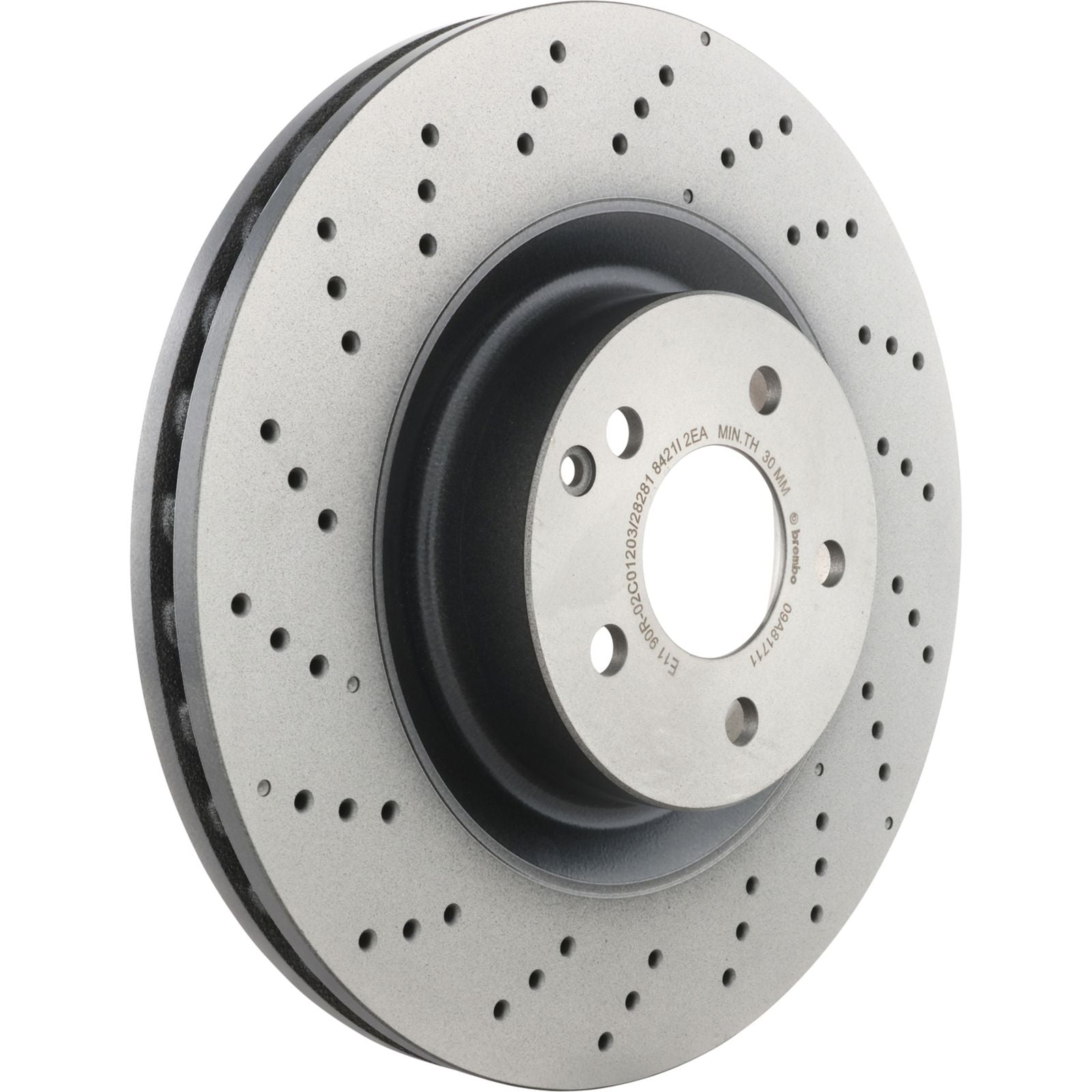 PRIME UV Coated Front Disc Brake Rotor - 09.A817.11_01