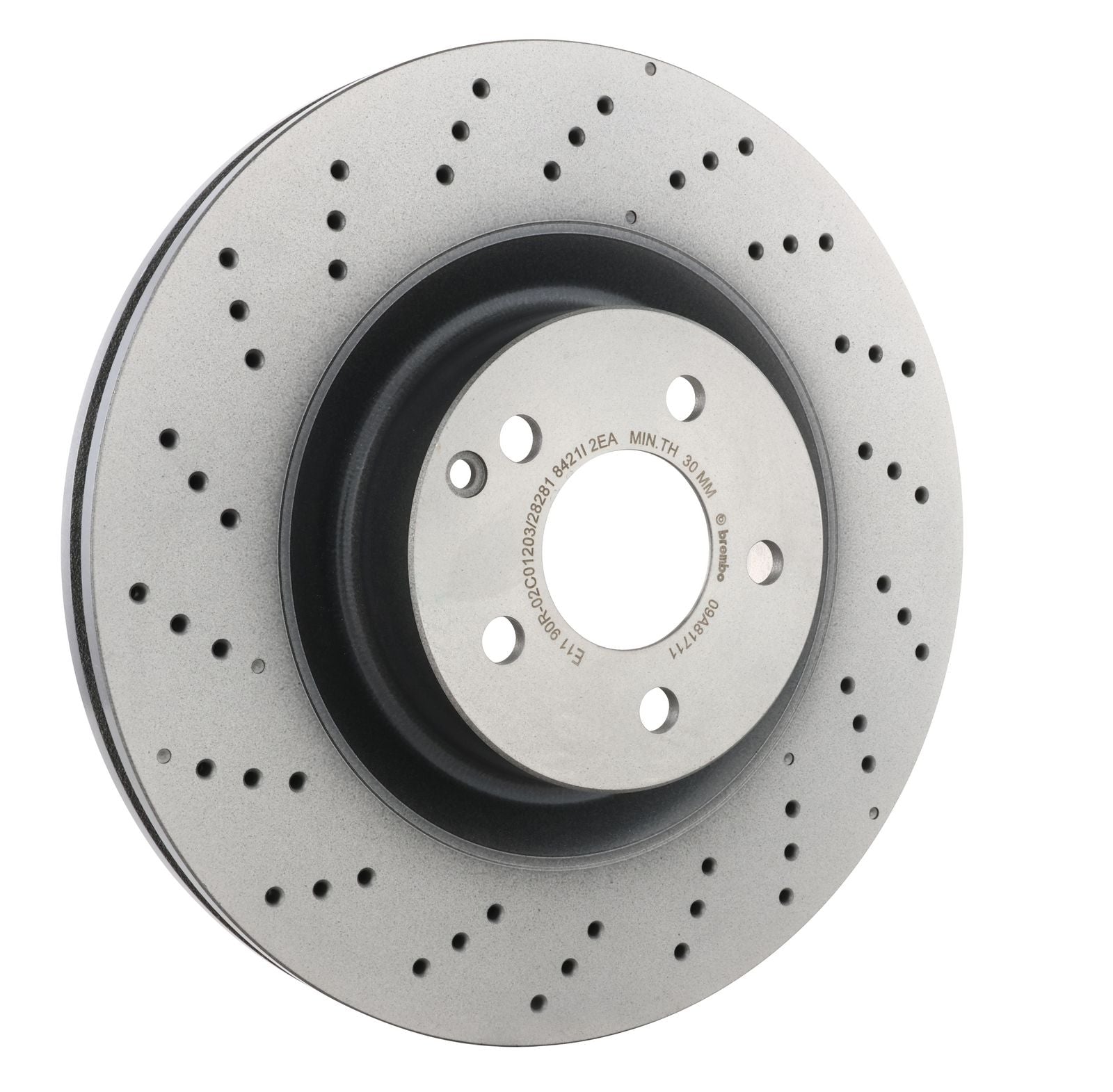 PRIME UV Coated Front Disc Brake Rotor - 09.A817.11_28