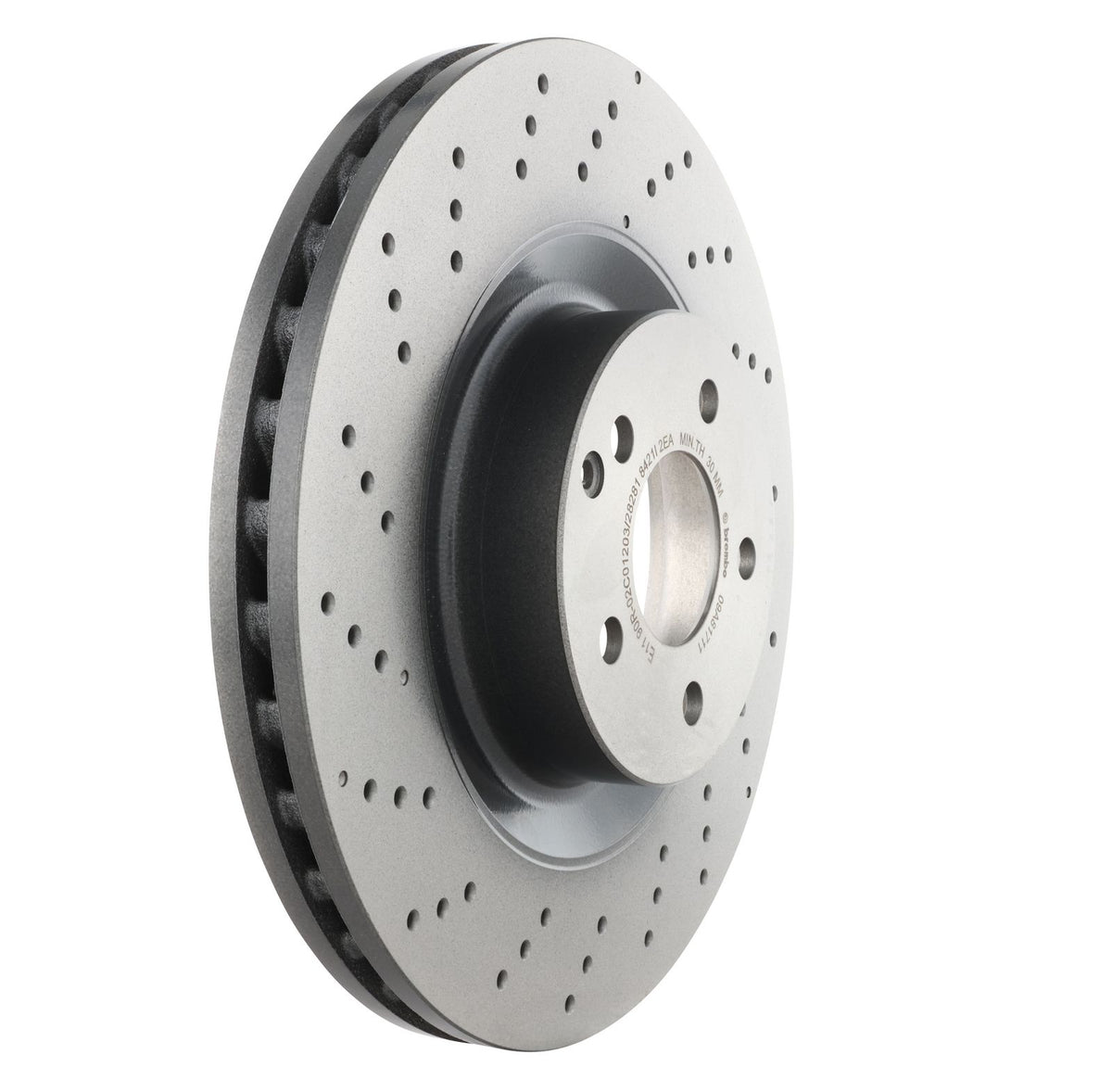 PRIME UV Coated Front Disc Brake Rotor - 09.A817.11_26