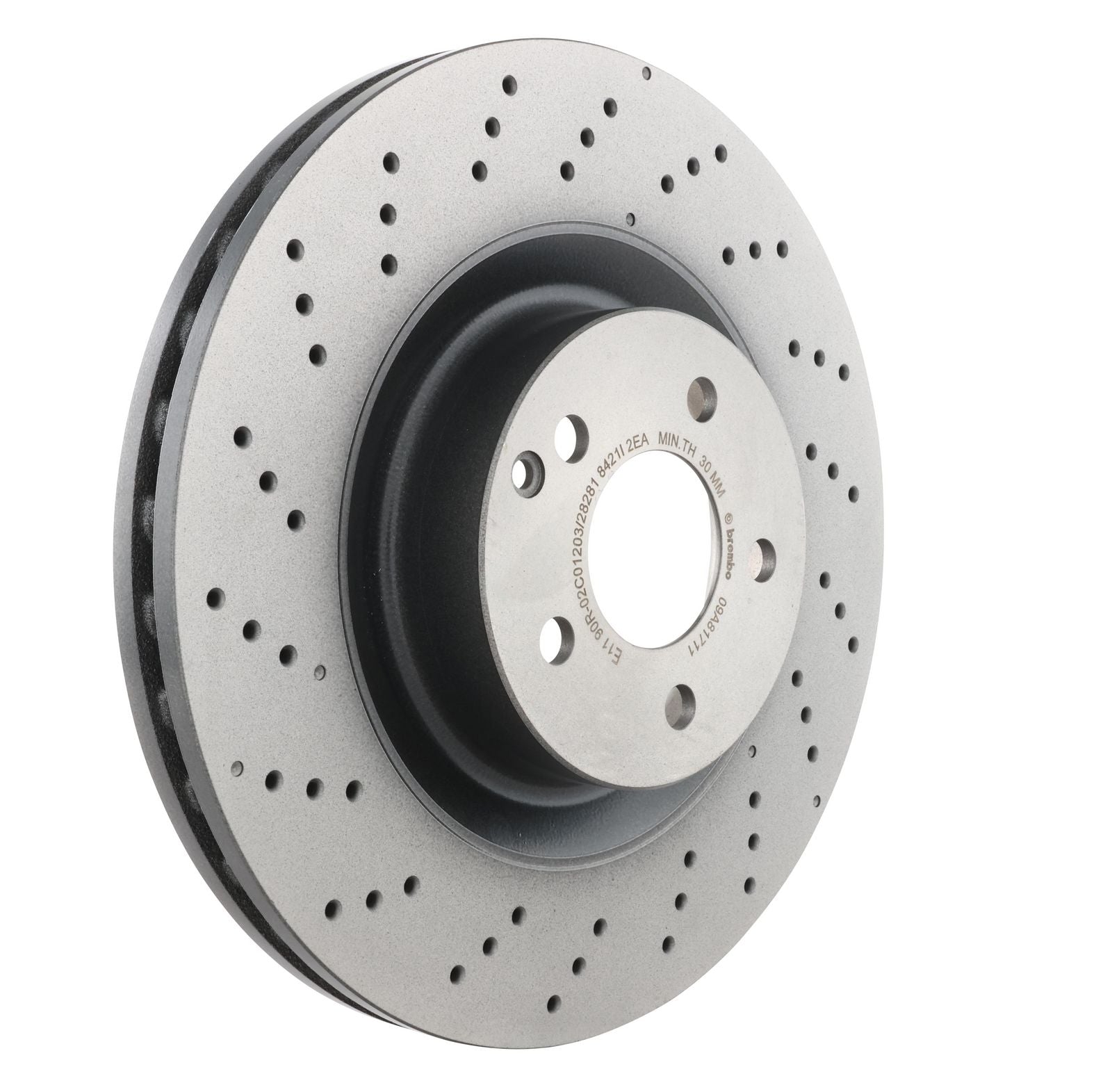 PRIME UV Coated Front Disc Brake Rotor - 09.A817.11_27