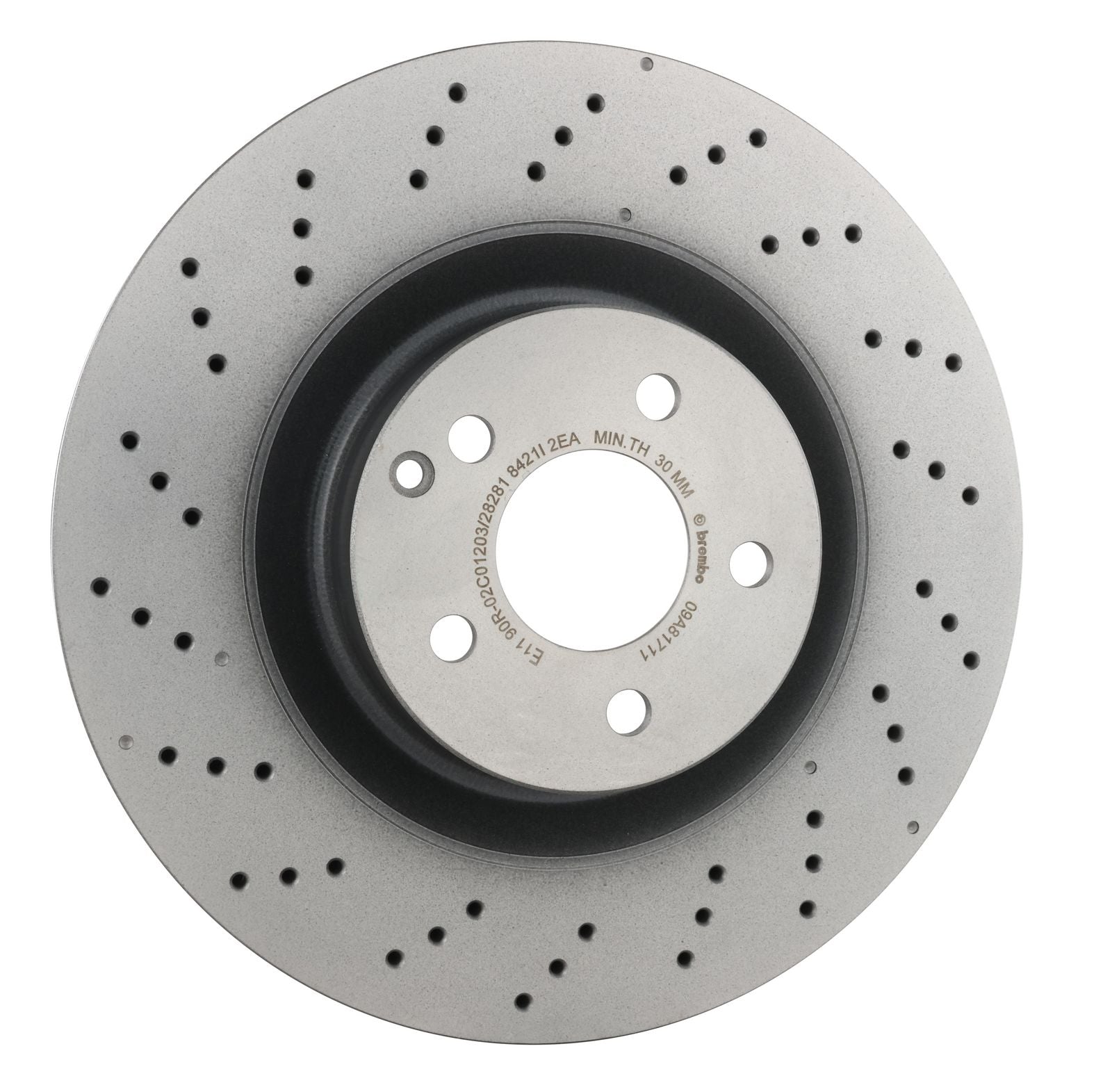 PRIME UV Coated Front Disc Brake Rotor - 09.A817.11_29
