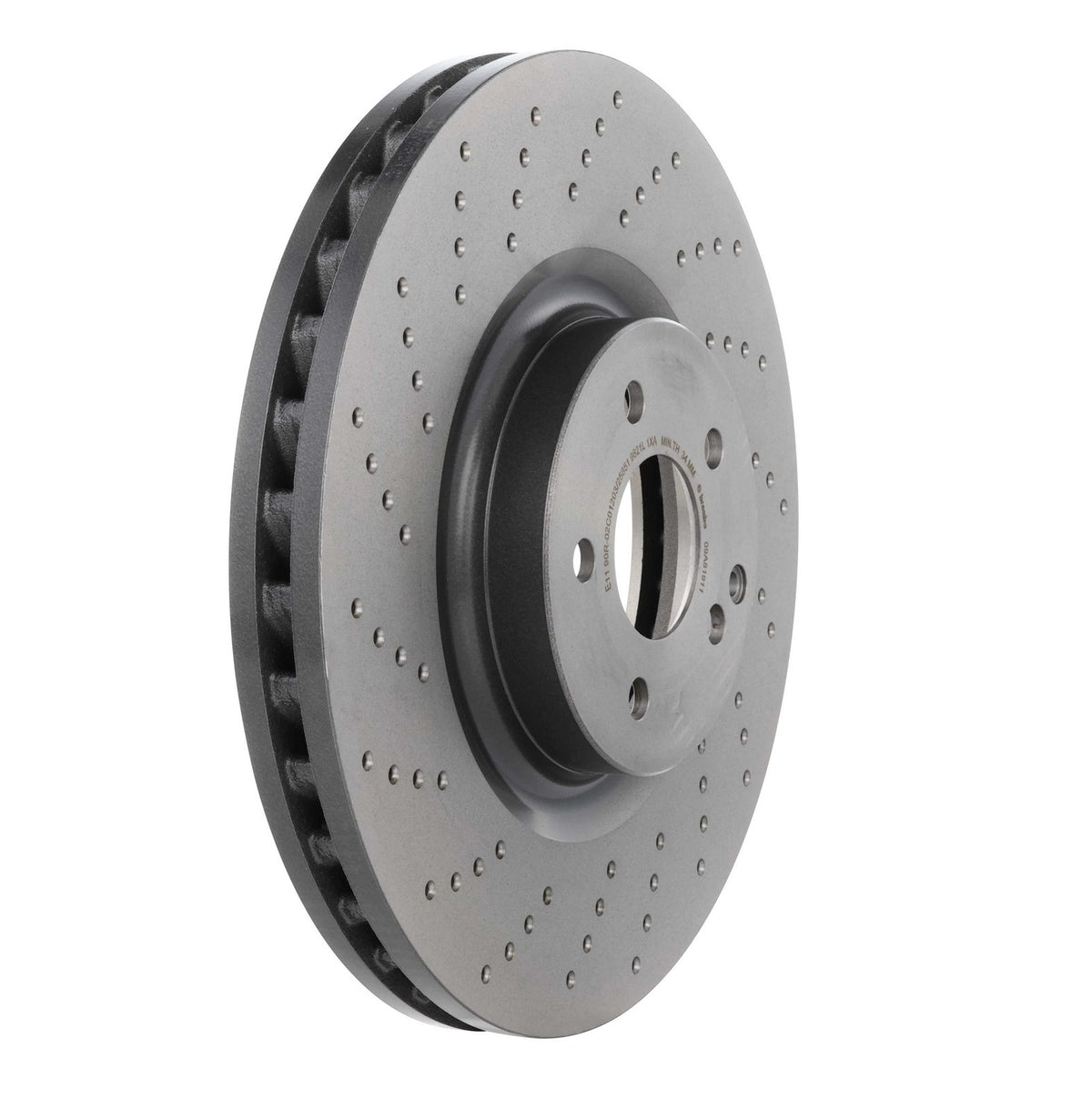 PRIME UV Coated Front Disc Brake Rotor - 09.A819.11_22