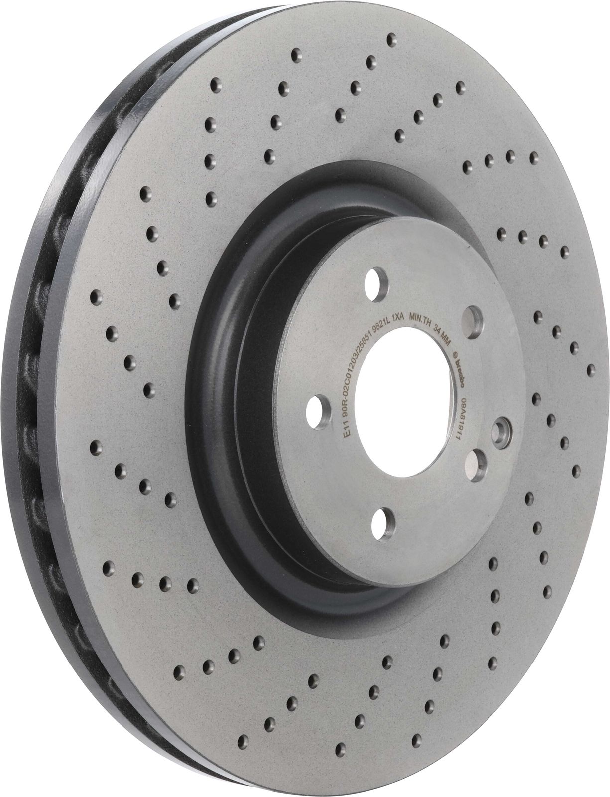 PRIME UV Coated Front Disc Brake Rotor - 09.A819.11_01