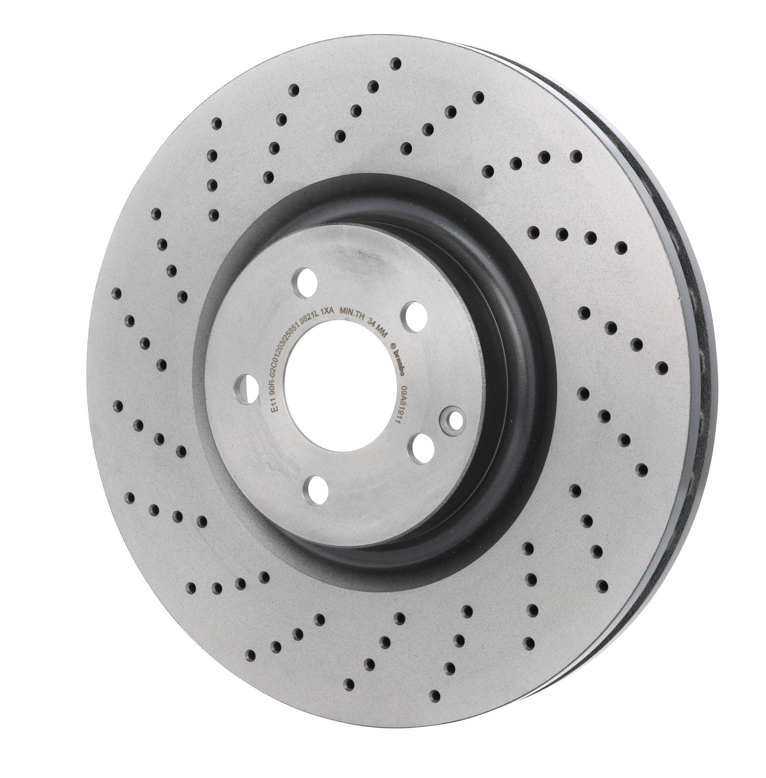 PRIME UV Coated Front Disc Brake Rotor - 09.A819.11_04