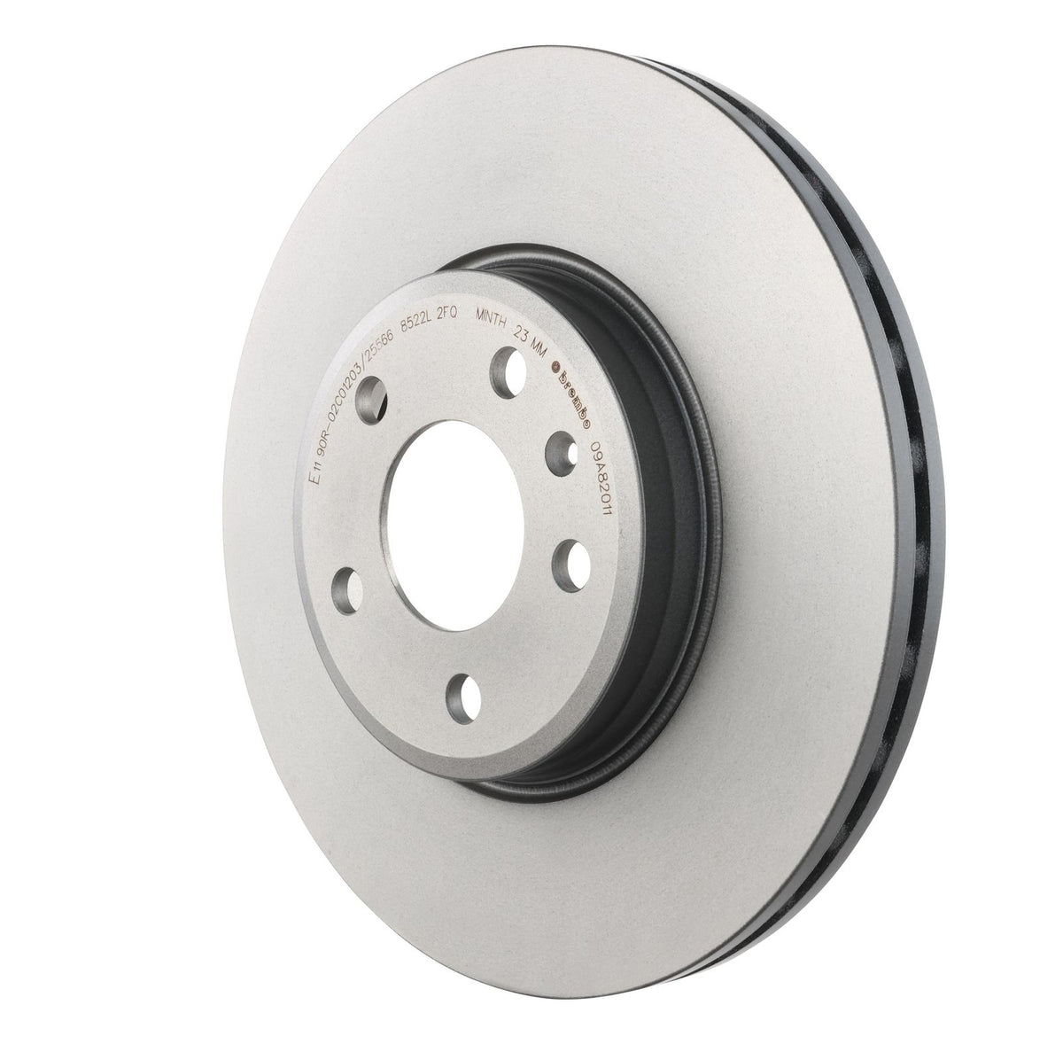 PRIME UV Coated Front Disc Brake Rotor - 09.A820.11_09