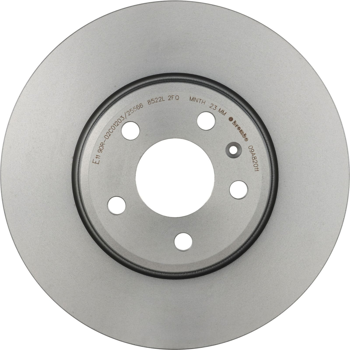 PRIME UV Coated Front Disc Brake Rotor - 09.A820.11_04