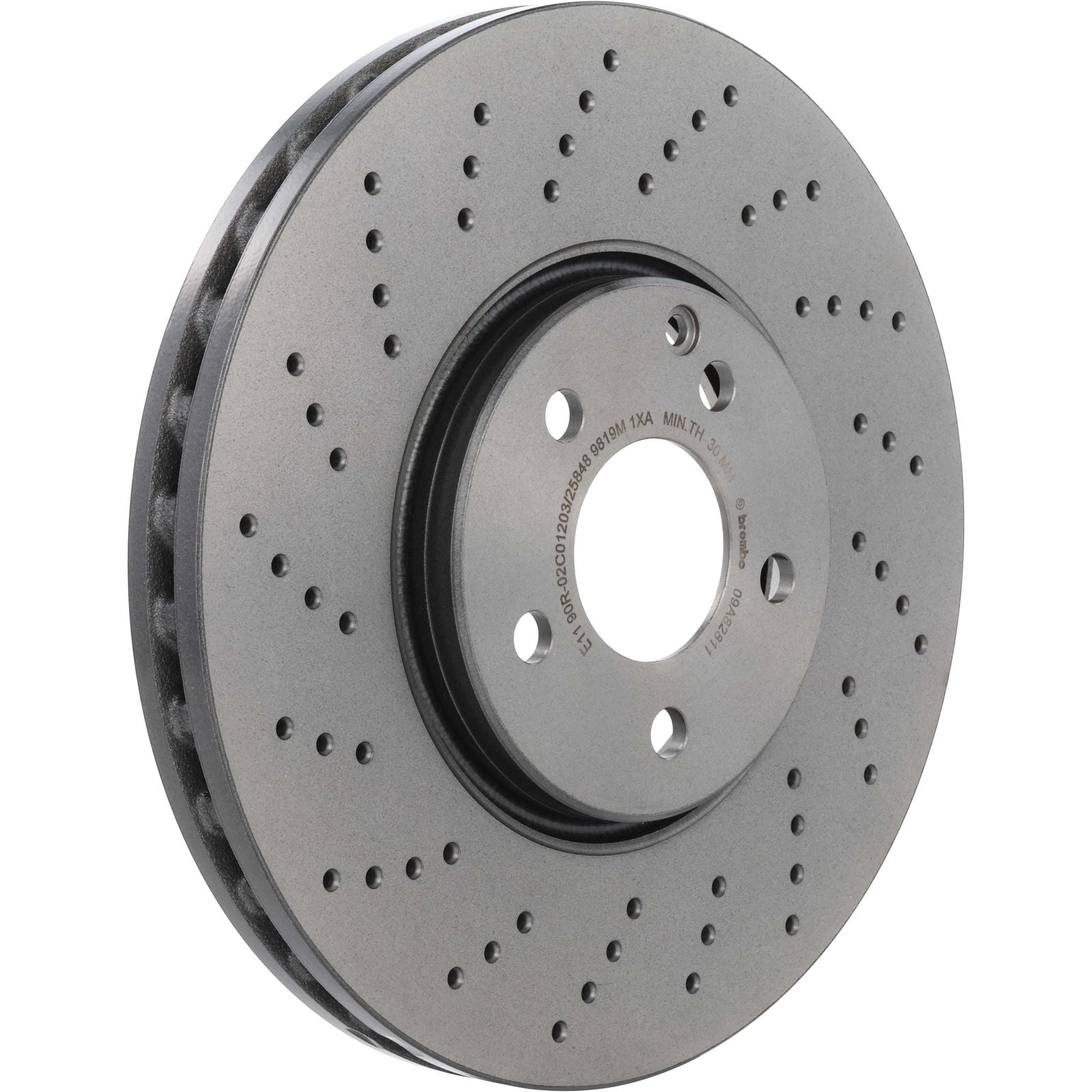 PRIME UV Coated Front Disc Brake Rotor - 09.A828.11_26