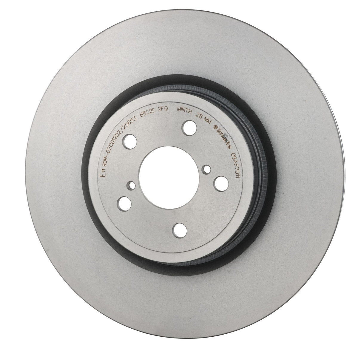 PRIME UV Coated Front Disc Brake Rotor - 09.A870.11_07