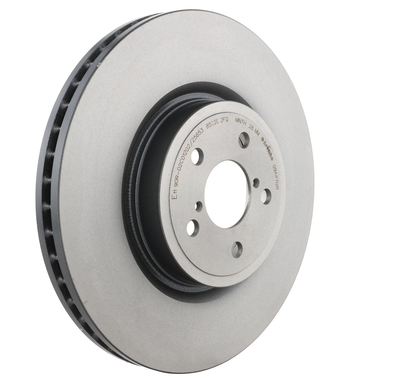 PRIME UV Coated Front Disc Brake Rotor - 09.A870.11_27