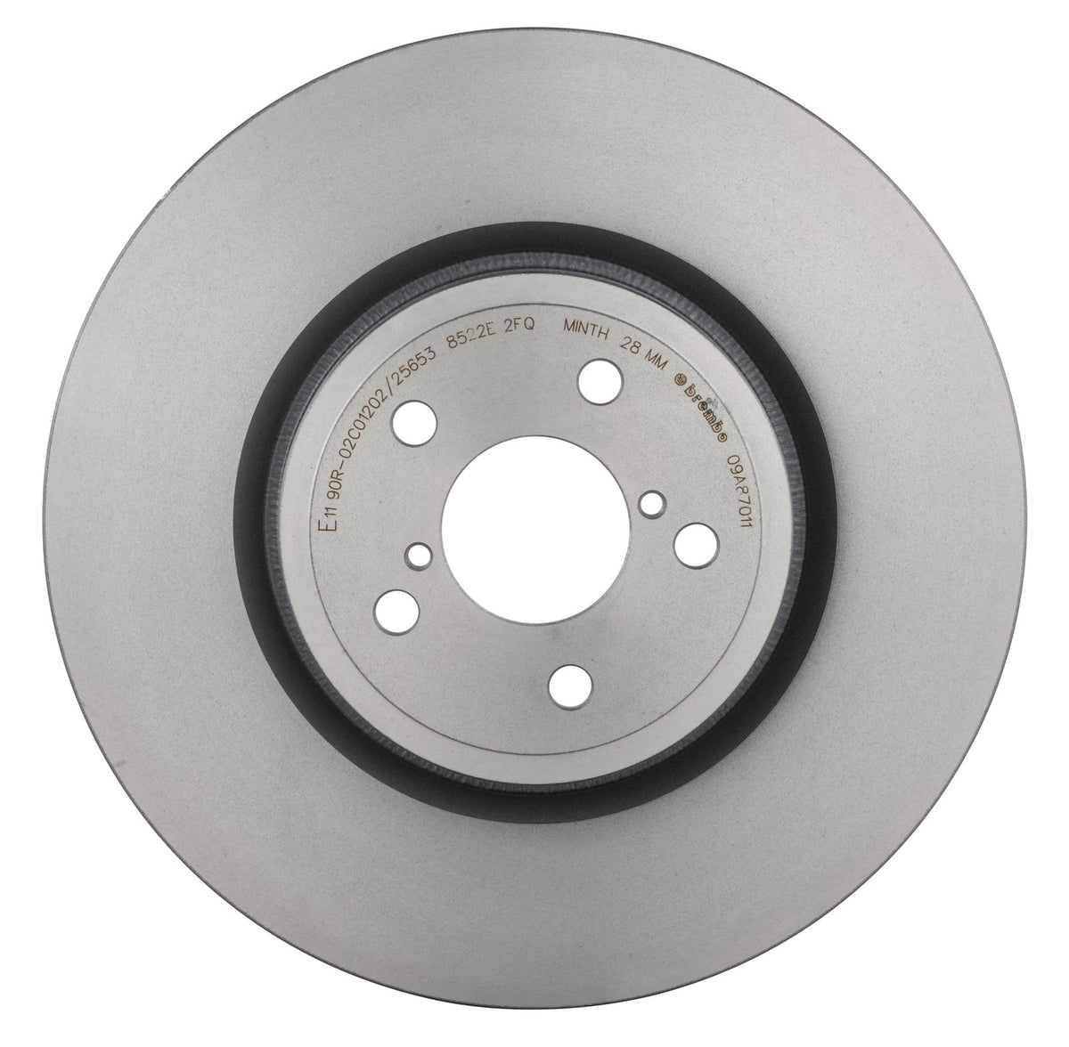 PRIME UV Coated Front Disc Brake Rotor - 09.A870.11_06
