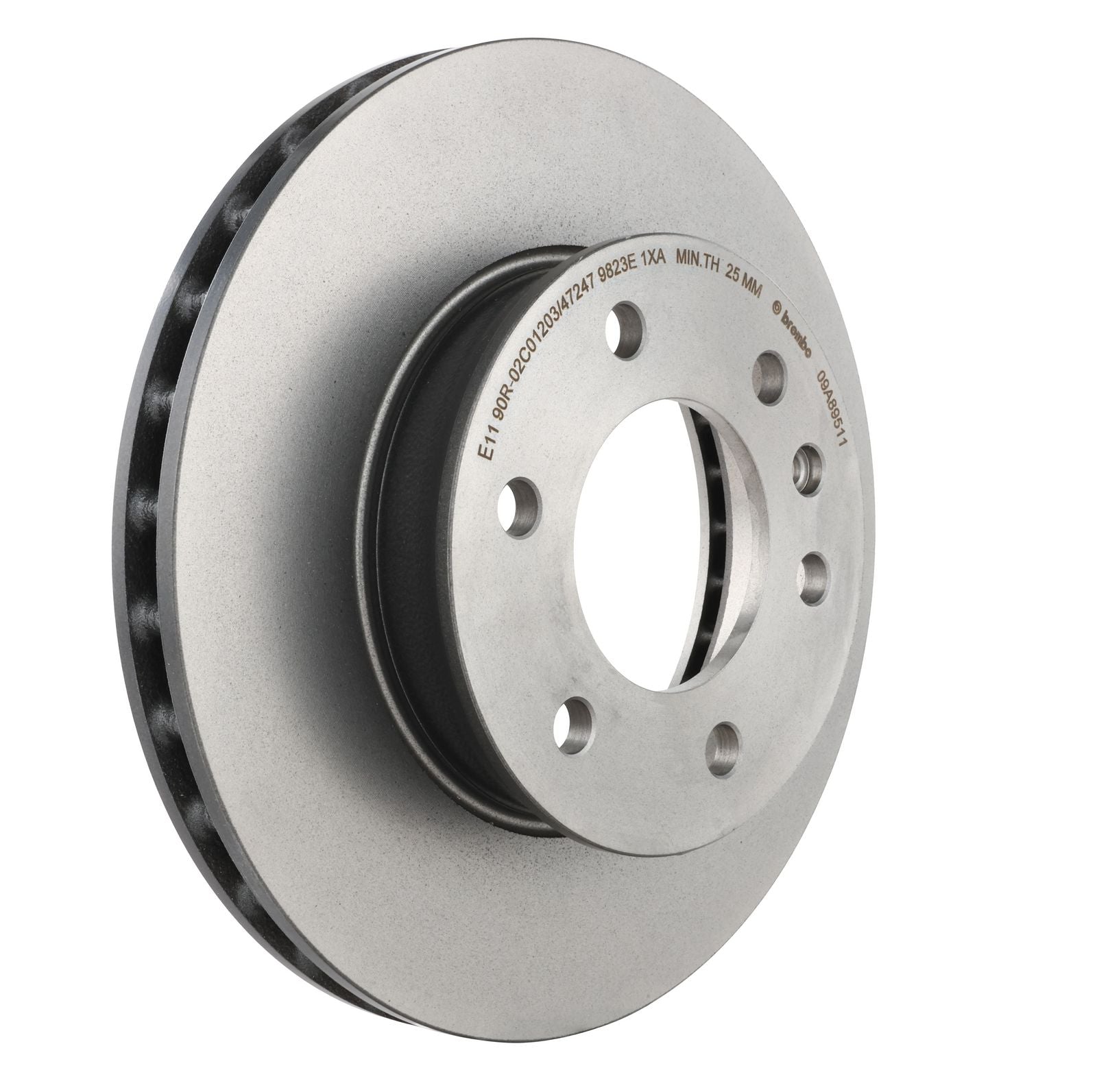 PRIME UV Coated Front Disc Brake Rotor - 09.A895.11_22