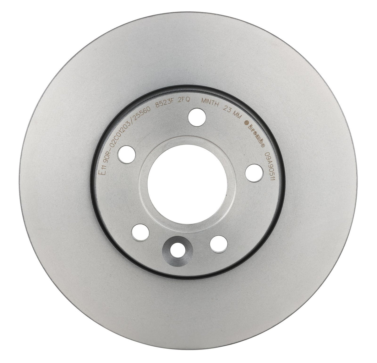 PRIME UV Coated Front Disc Brake Rotor - 09.A905.11_02