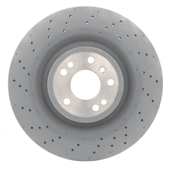 PRIME UV Coated Front Disc Brake Rotor - 09.A958.21_25