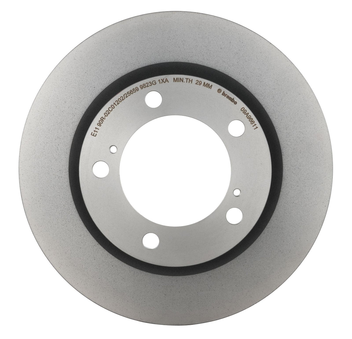 PRIME UV Coated Front Disc Brake Rotor - 09.A966.11_01