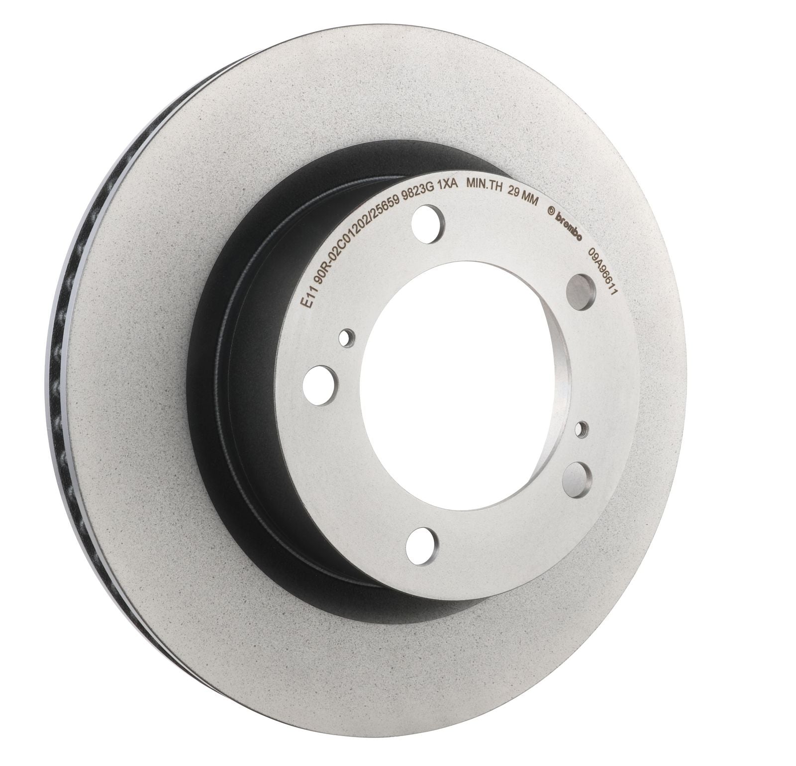 PRIME UV Coated Front Disc Brake Rotor - 09.A966.11_23