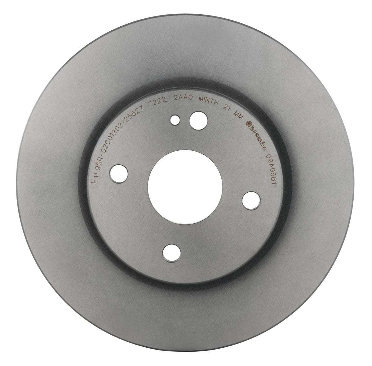 PRIME UV Coated Front Disc Brake Rotor - 09.A968.11_07