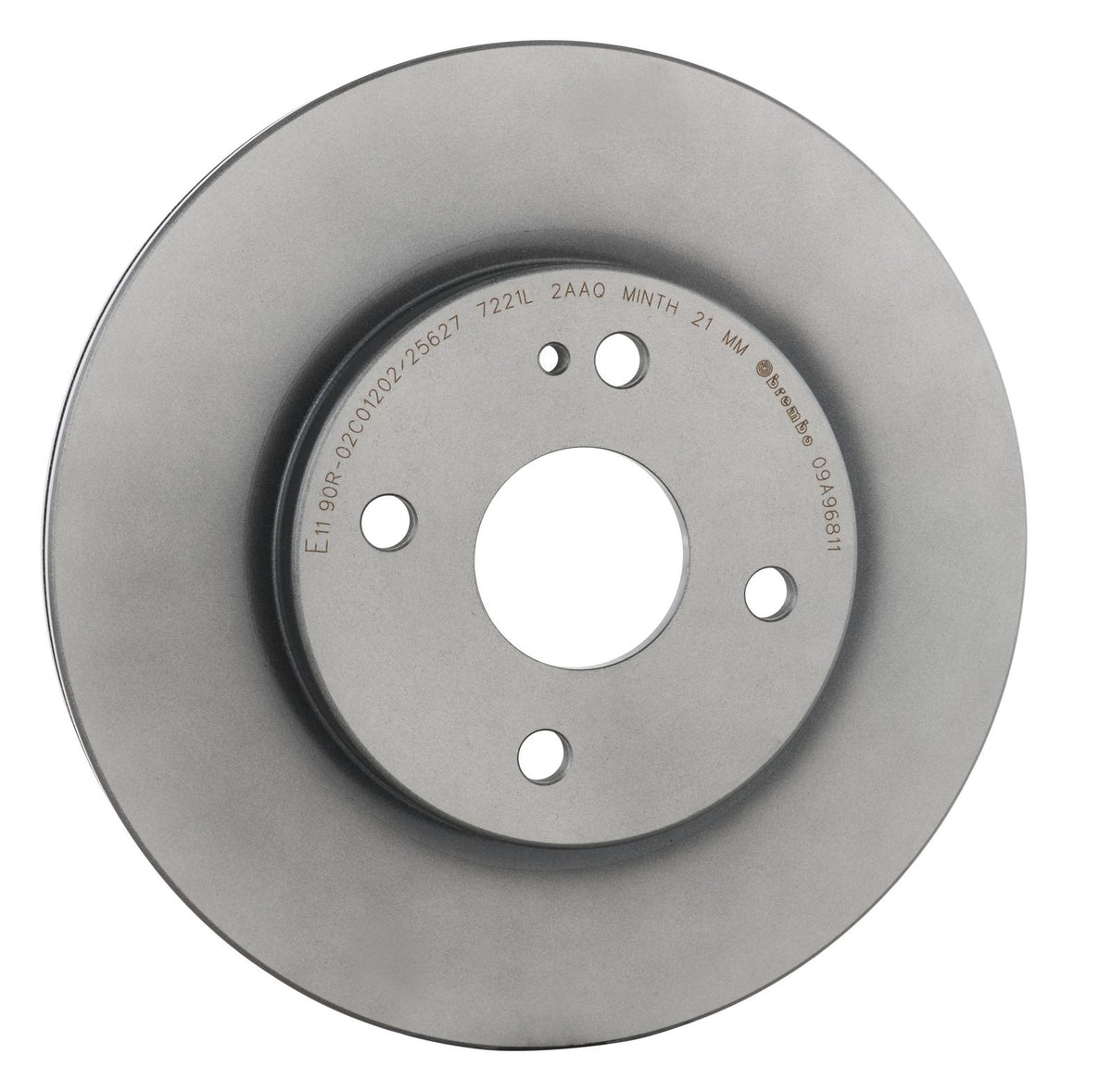 PRIME UV Coated Front Disc Brake Rotor - 09.A968.11_30