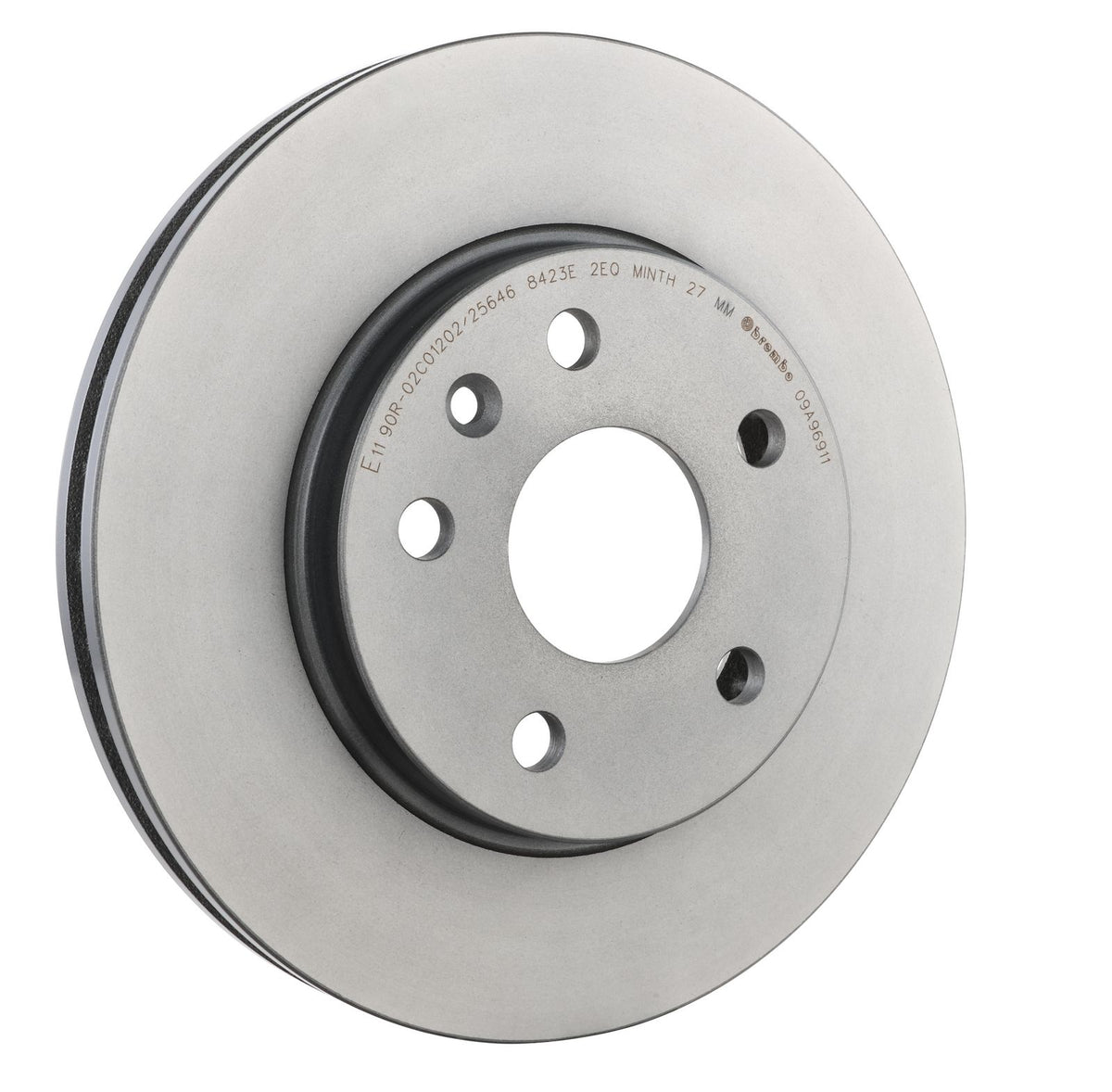 PRIME UV Coated Front Disc Brake Rotor - 09.A969.11_28