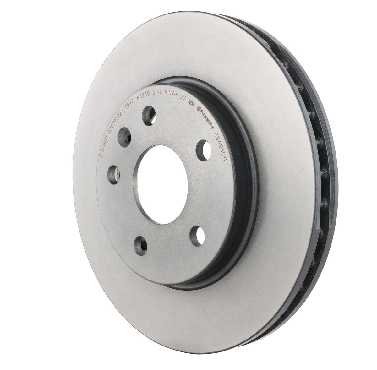 PRIME UV Coated Front Disc Brake Rotor - 09.A969.11_09