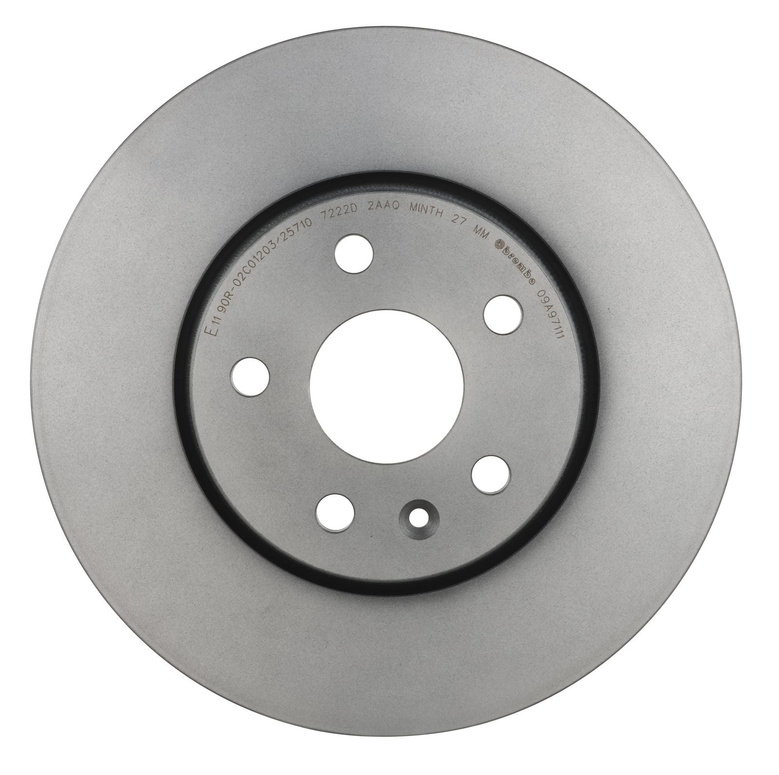PRIME UV Coated Front Disc Brake Rotor - 09.A971.11_07