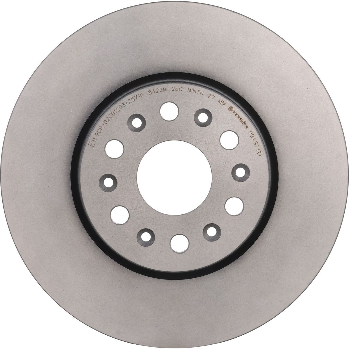 PRIME UV Coated Front Disc Brake Rotor - 09.A971.21_04