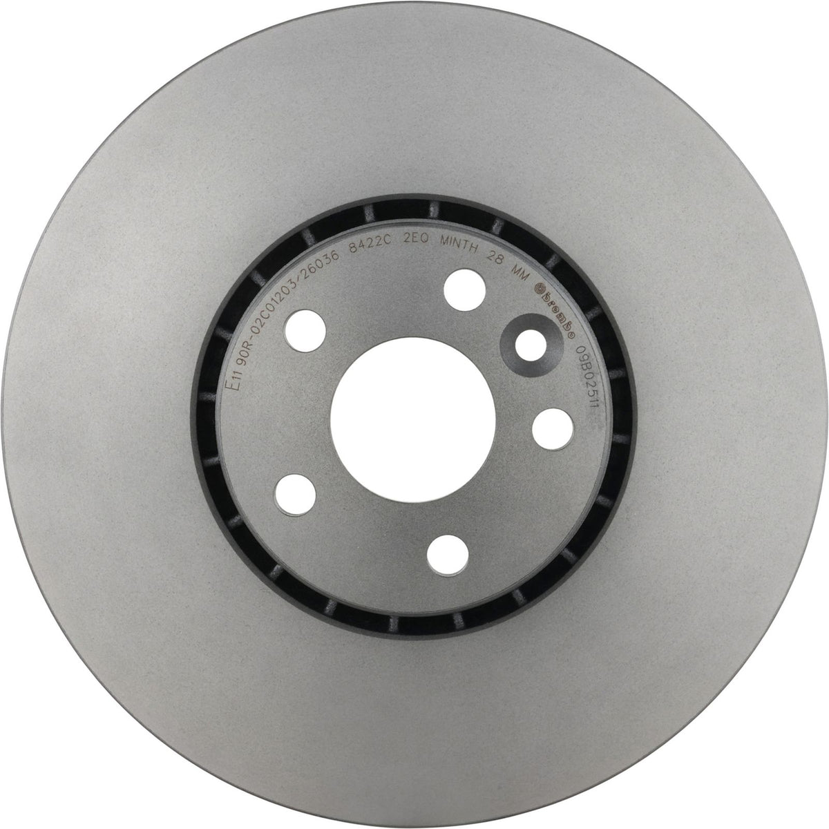 PRIME UV Coated Front Disc Brake Rotor - 09.B025.11_01