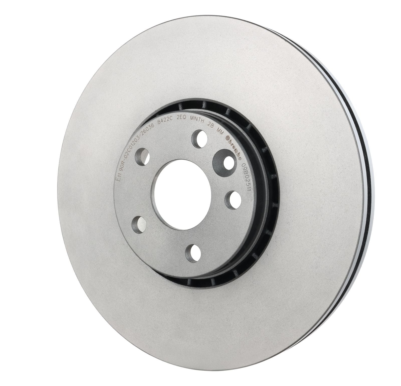 PRIME UV Coated Front Disc Brake Rotor - 09.B025.11_08