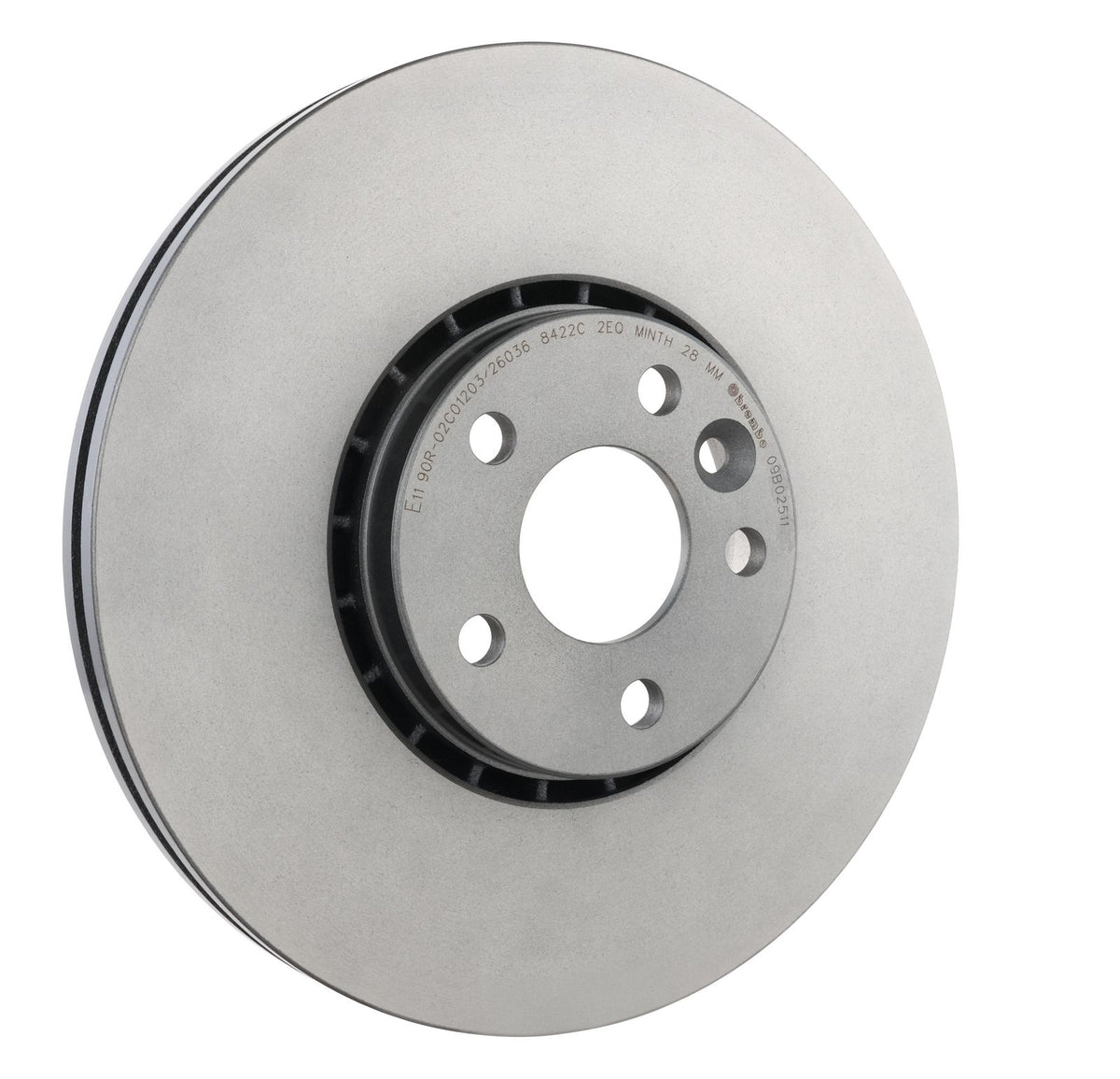 PRIME UV Coated Front Disc Brake Rotor - 09.B025.11_28