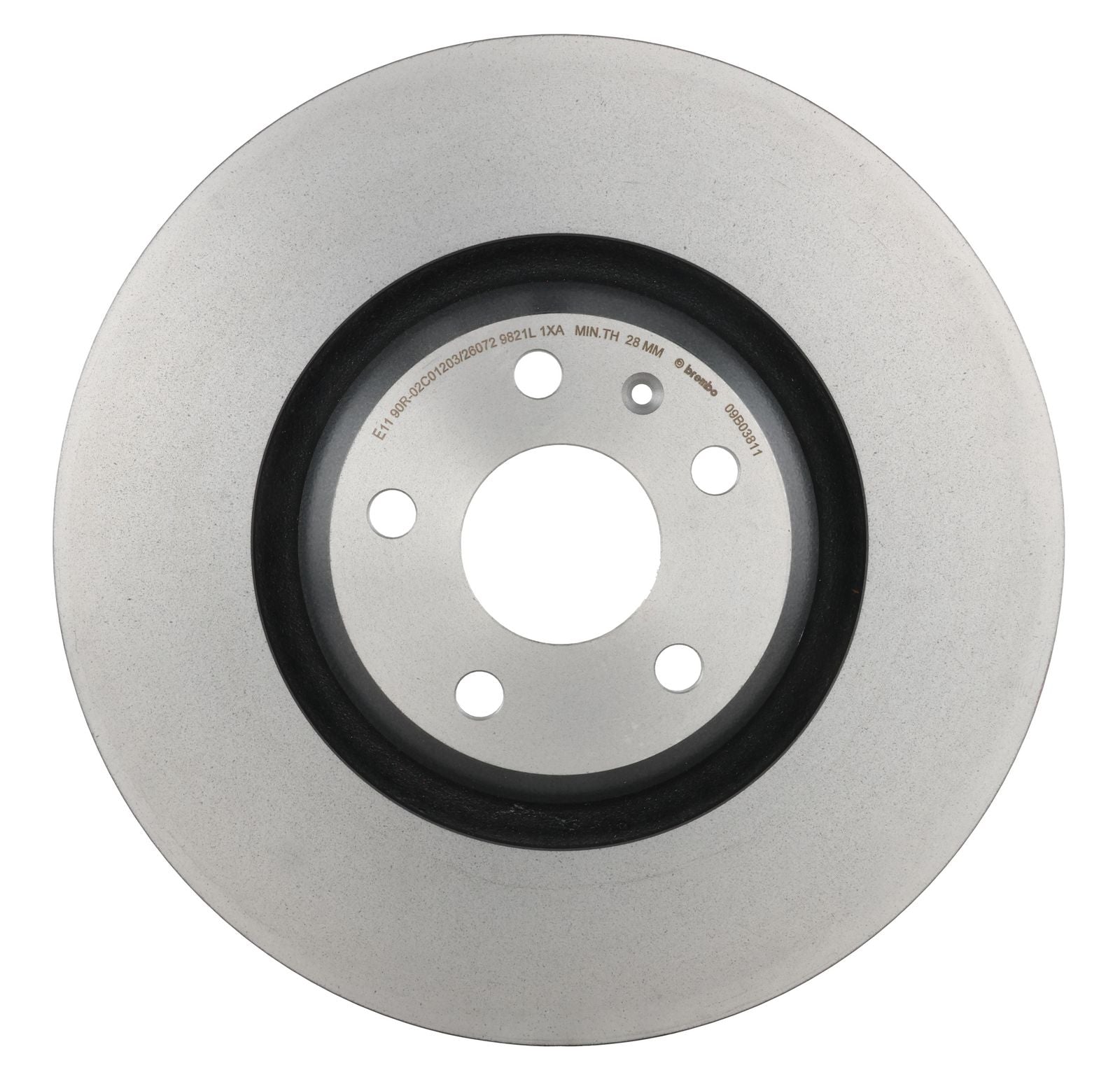 PRIME UV Coated Front Disc Brake Rotor - 09.B038.11_02