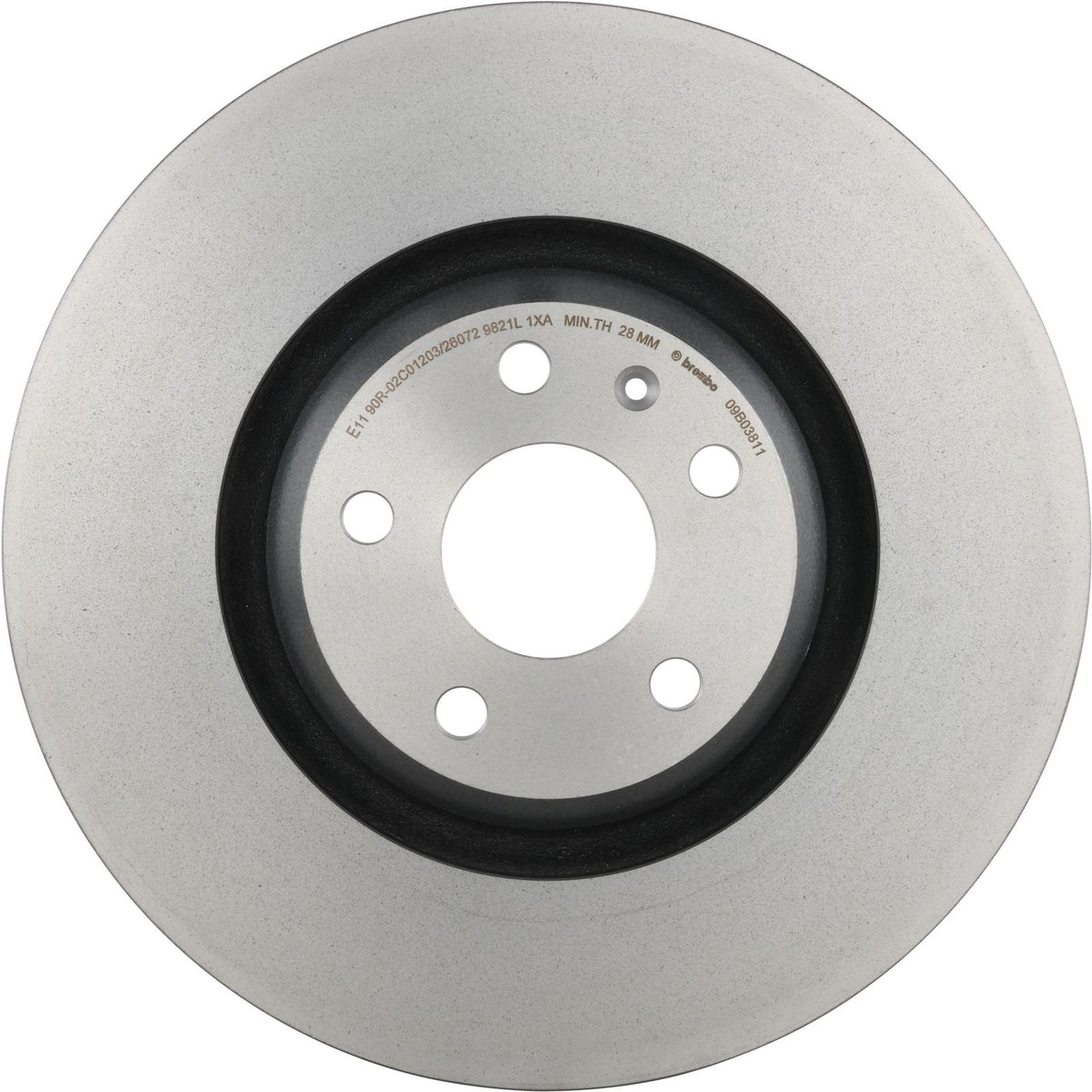PRIME UV Coated Front Disc Brake Rotor - 09.B038.11_03