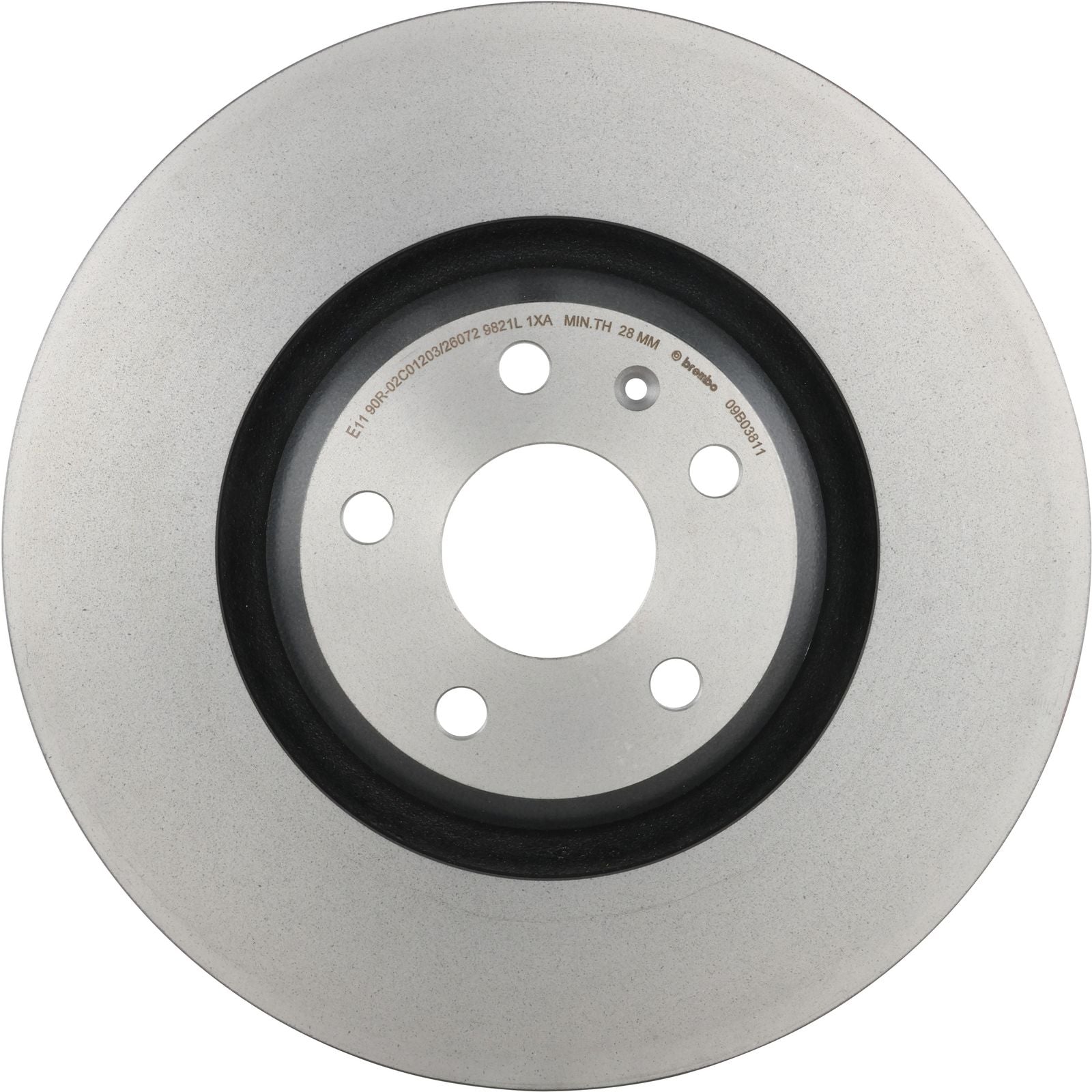 PRIME UV Coated Front Disc Brake Rotor - 09.B038.11_28