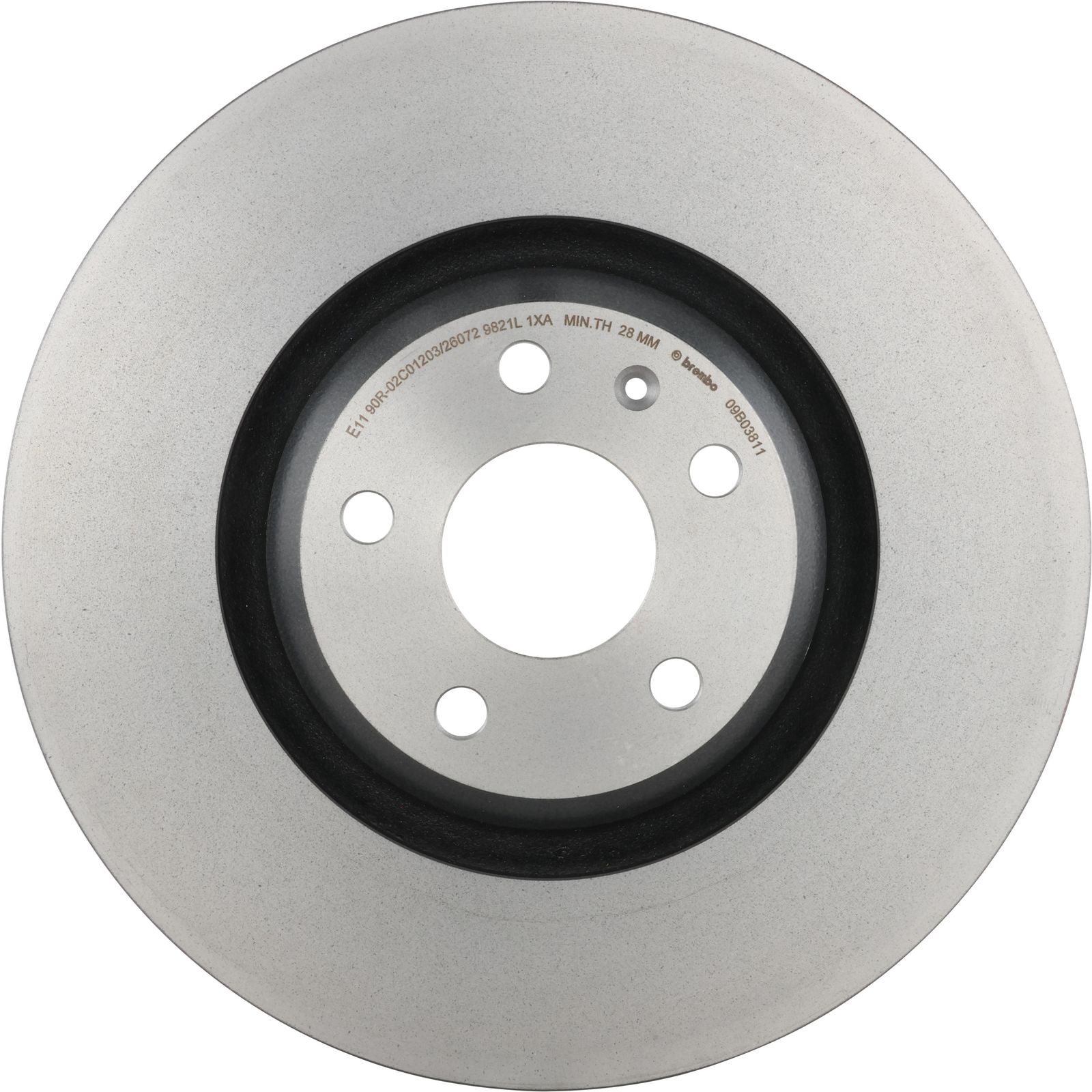 PRIME UV Coated Front Disc Brake Rotor - 09.B038.11_03