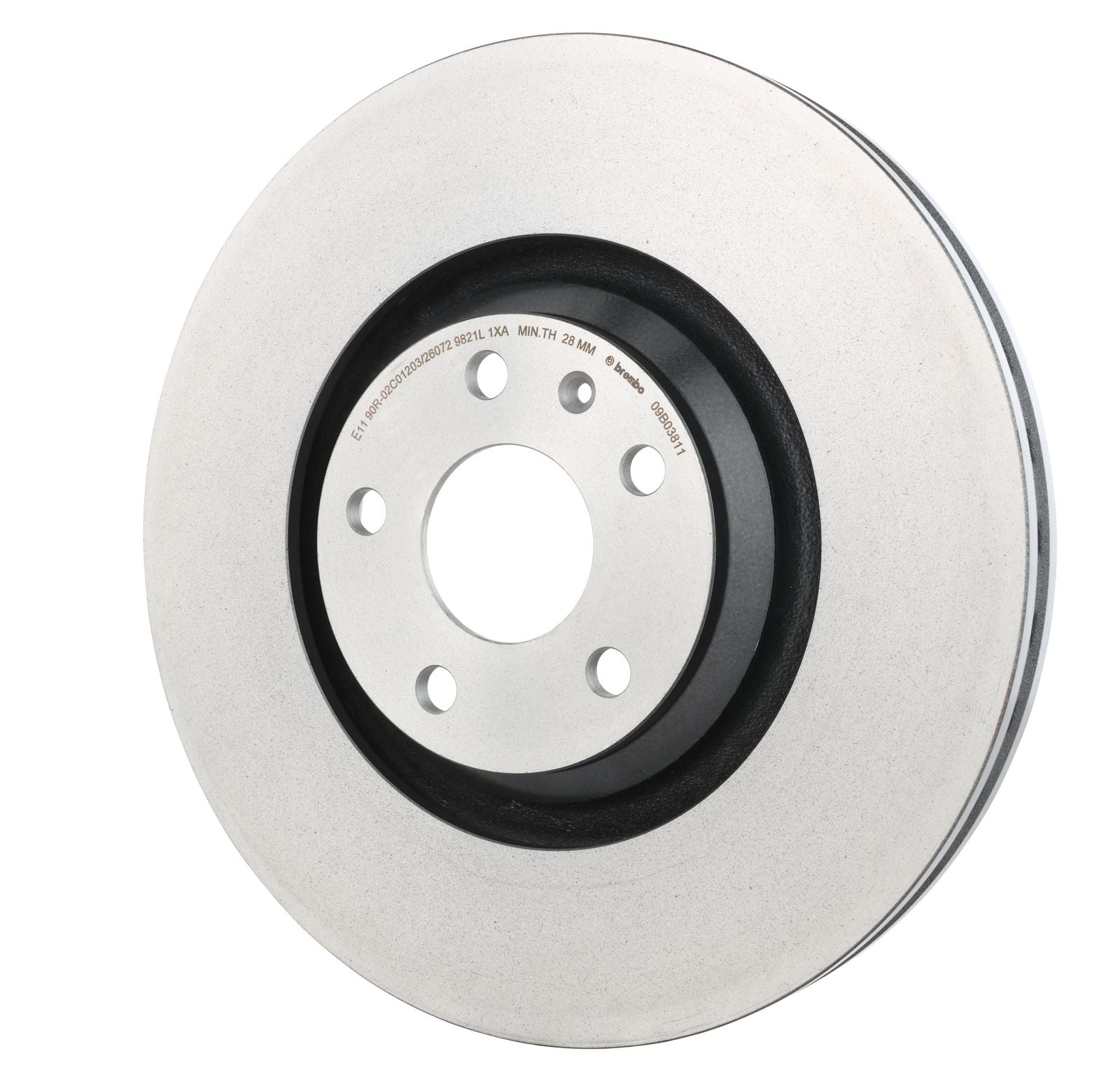 PRIME UV Coated Front Disc Brake Rotor - 09.B038.11_04
