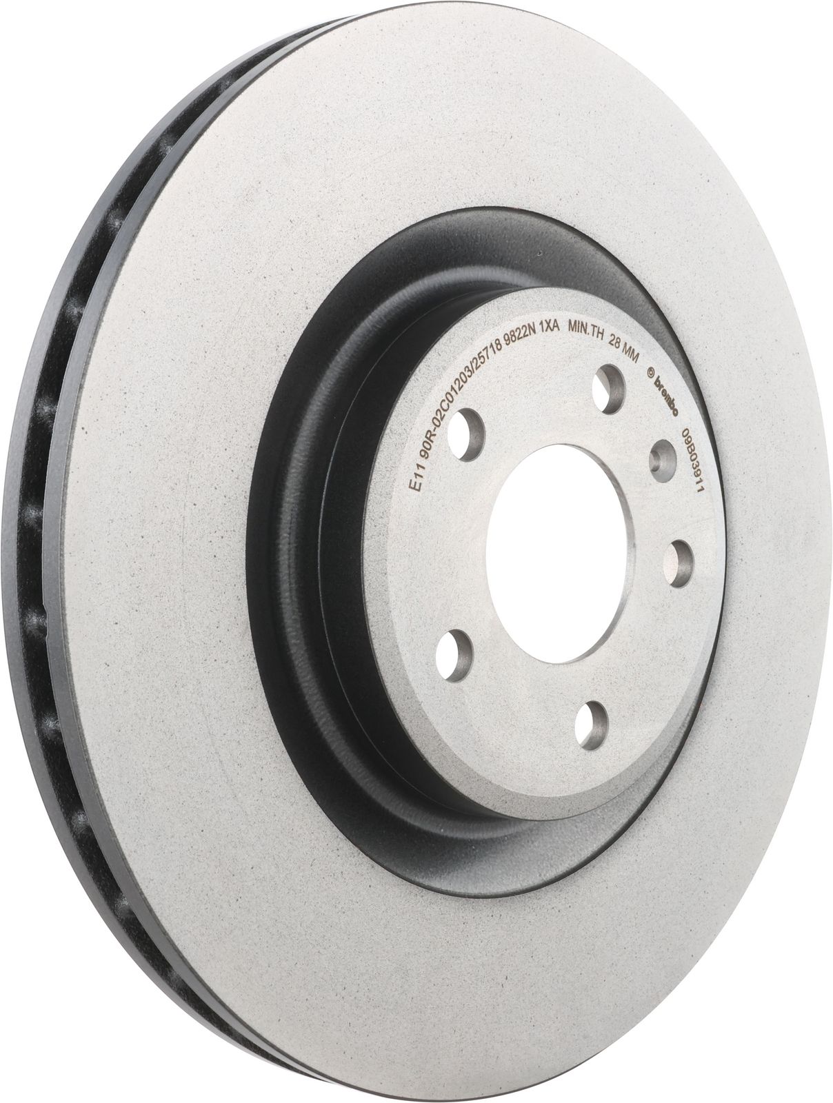 PRIME UV Coated Front Disc Brake Rotor - 09.B039.11_01