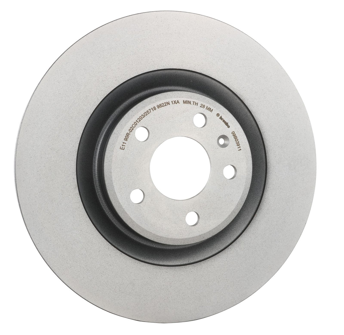PRIME UV Coated Front Disc Brake Rotor - 09.B039.11_24