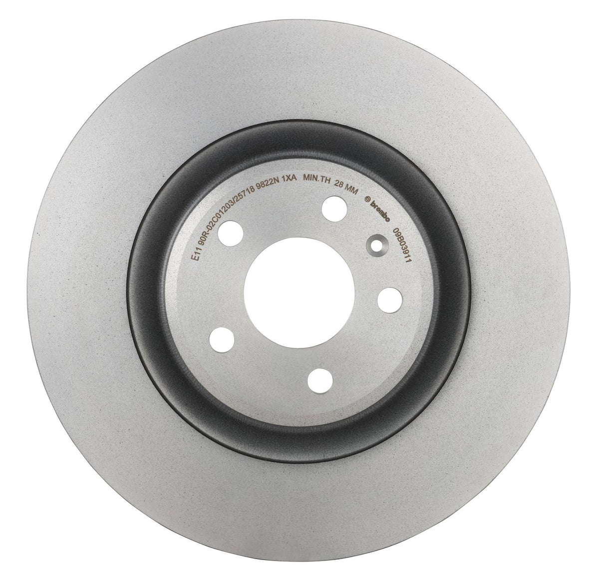 PRIME UV Coated Front Disc Brake Rotor - 09.B039.11_01