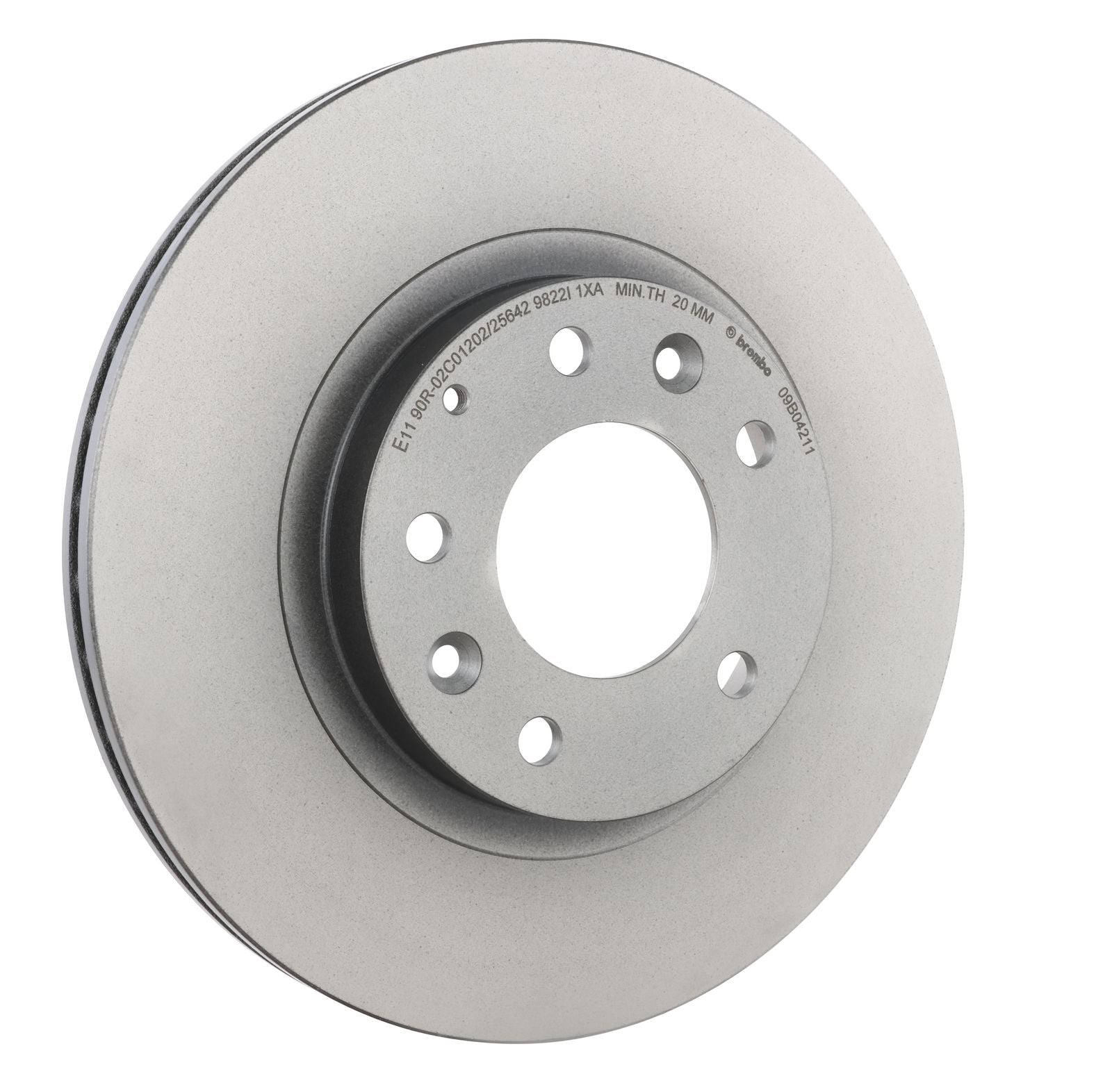 PRIME UV Coated Front Disc Brake Rotor - 09.B042.11_23