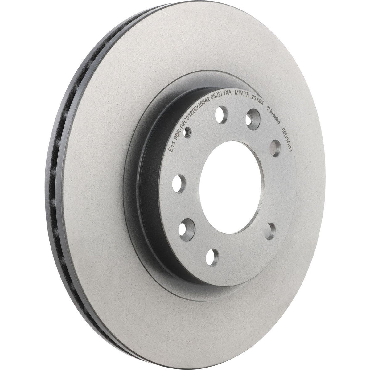 PRIME UV Coated Front Disc Brake Rotor - 09.B042.11_26