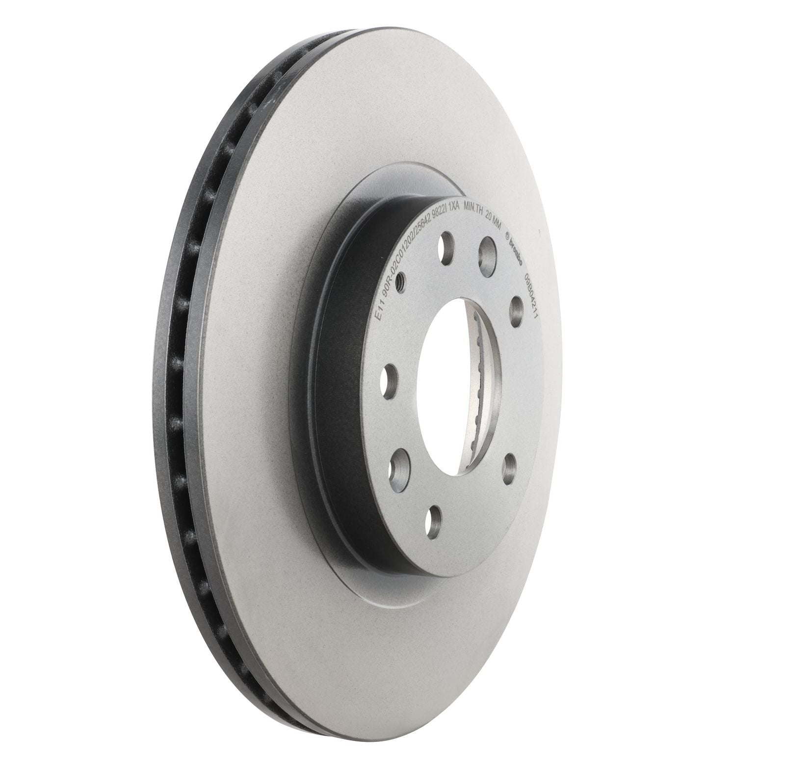 PRIME UV Coated Front Disc Brake Rotor - 09.B042.11_21
