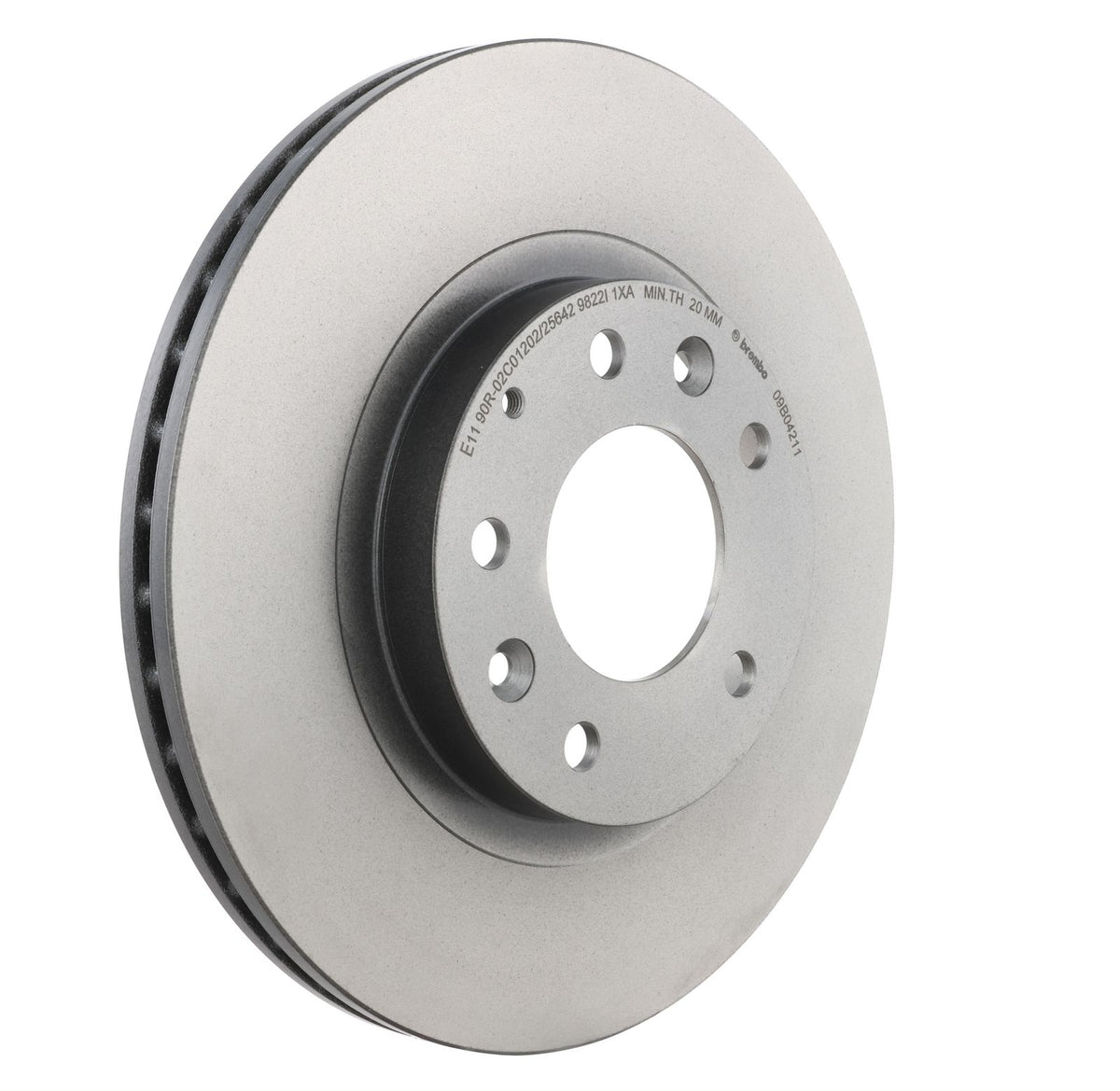 PRIME UV Coated Front Disc Brake Rotor - 09.B042.11_22