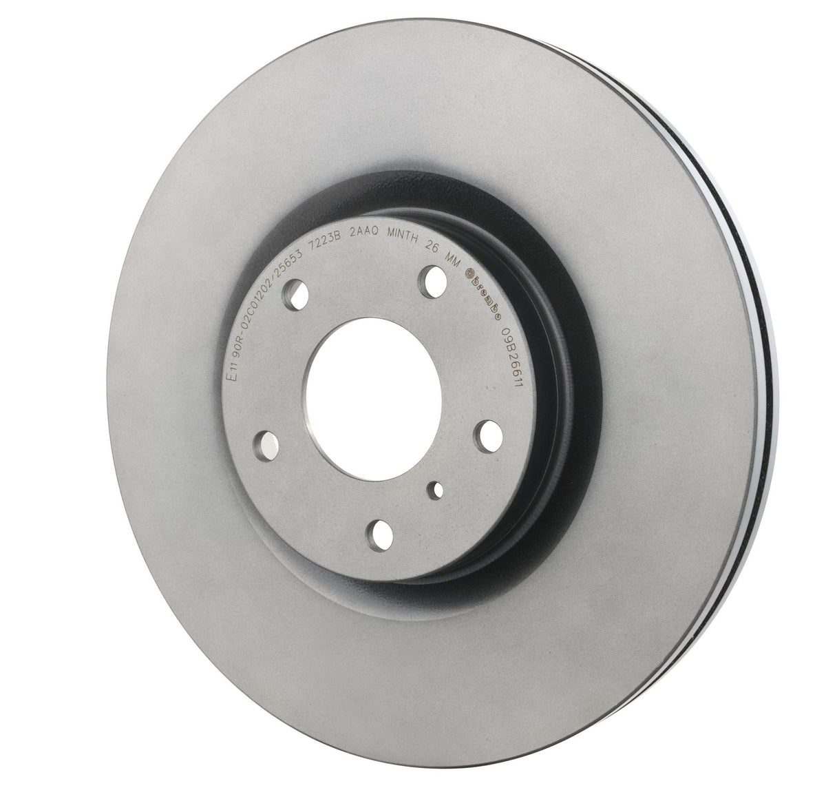 PRIME UV Coated Front Disc Brake Rotor - 09.B266.11_08