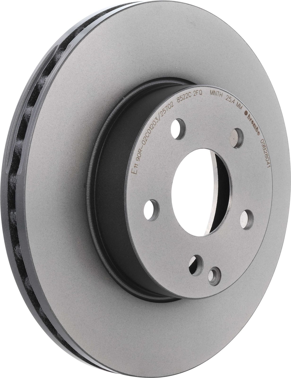 PRIME UV Coated Front Disc Brake Rotor - 09.B280.41_01