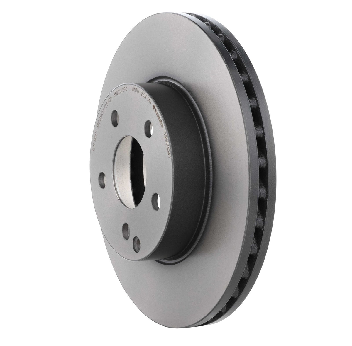 PRIME UV Coated Front Disc Brake Rotor - 09.B280.41_12